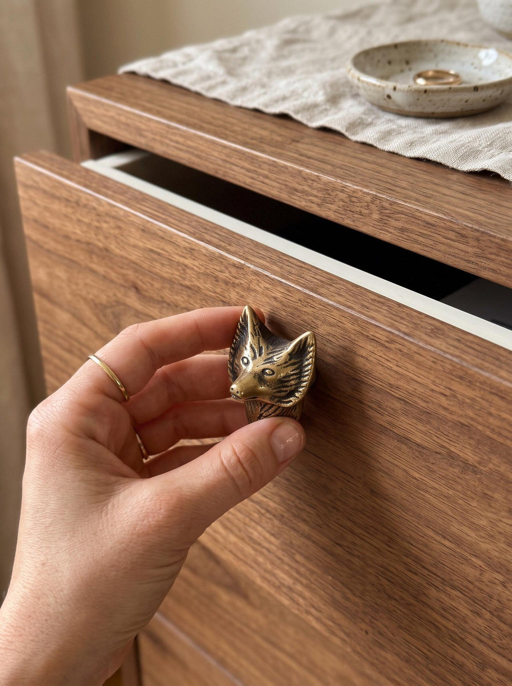 Fox Drawer Knob