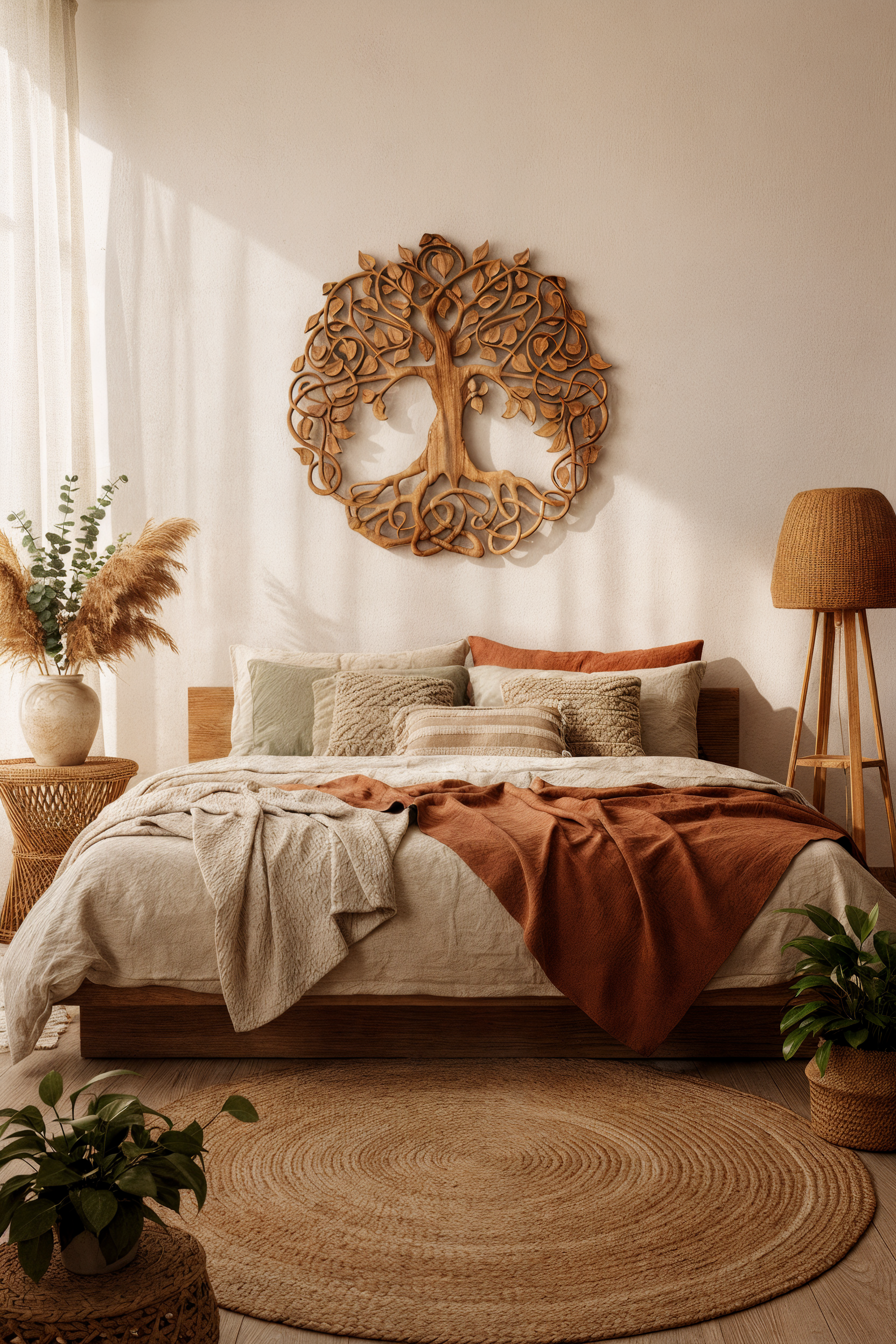 Wooden Tree of Life Wall Art