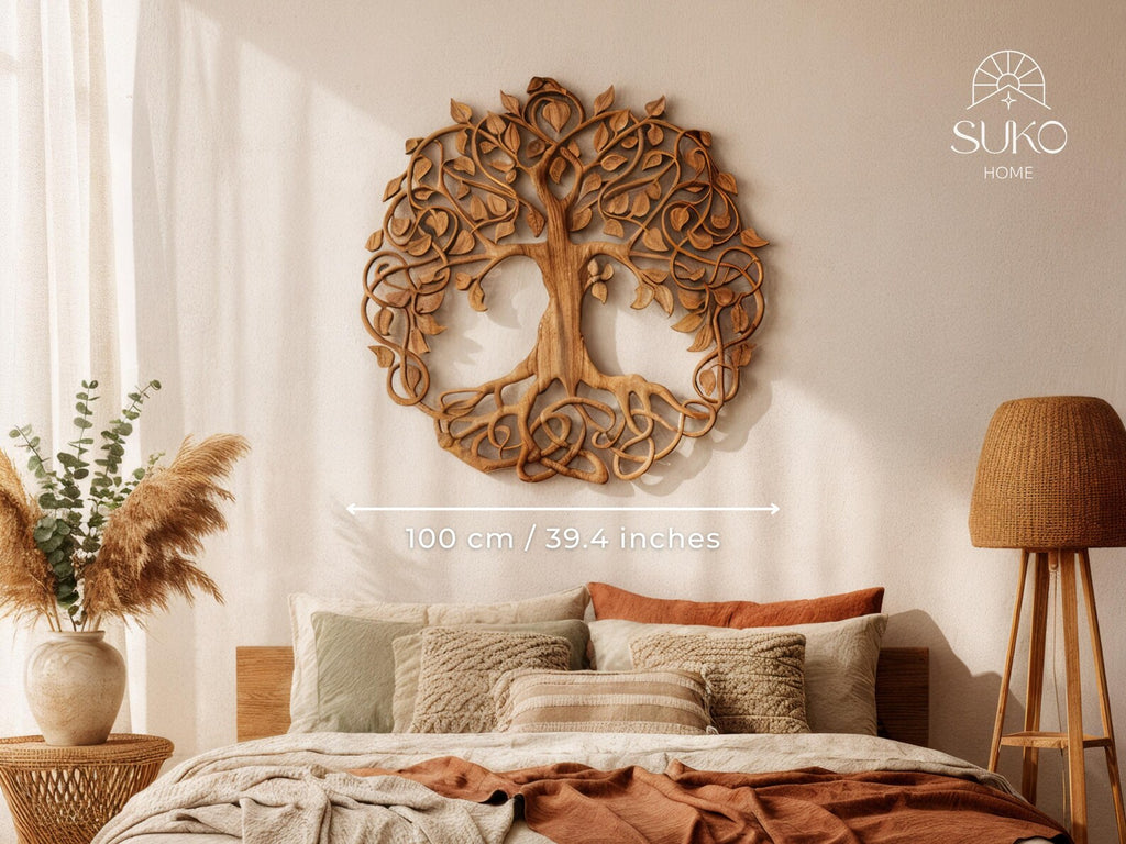 Wooden Tree of Life Wall Art