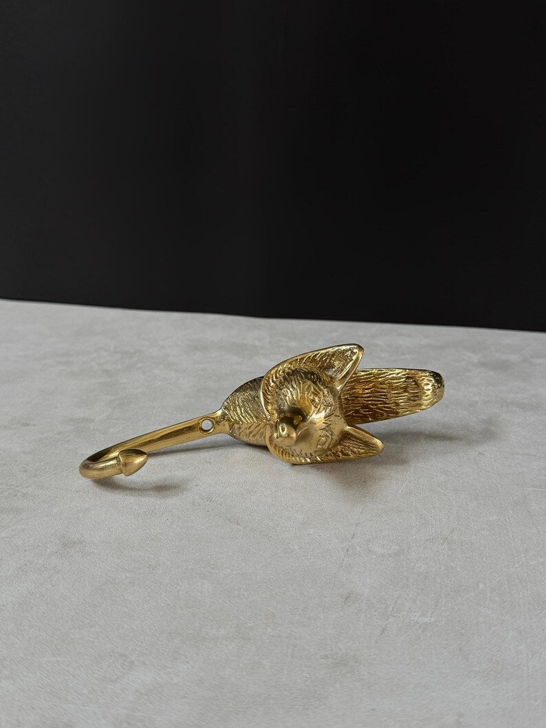 Gold Fox Wall Hook