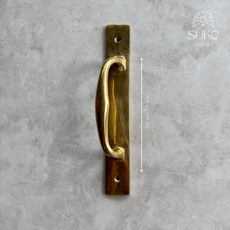 Vintage Brass Door Handle