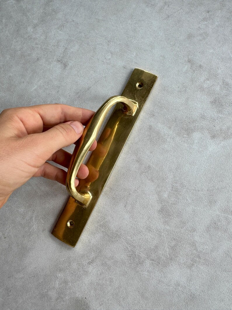 Vintage Brass Door Handle