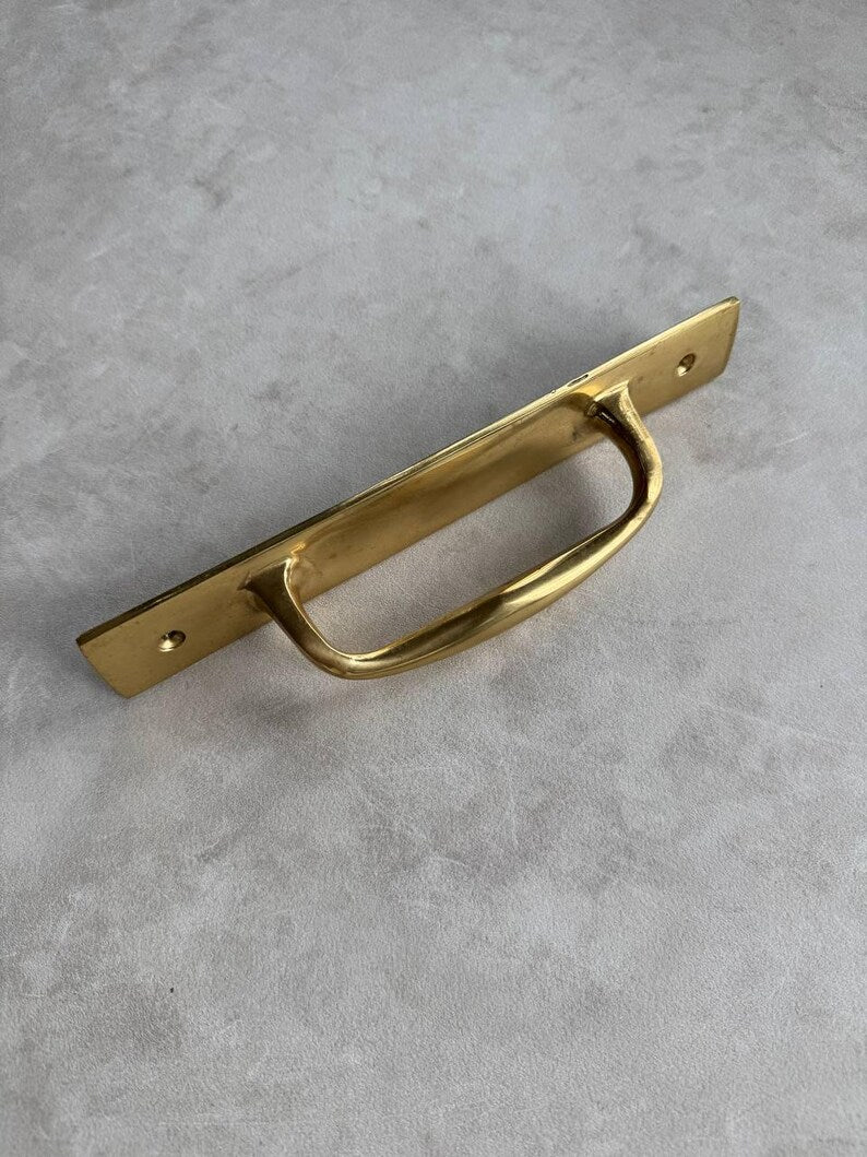 Vintage Brass Door Handle