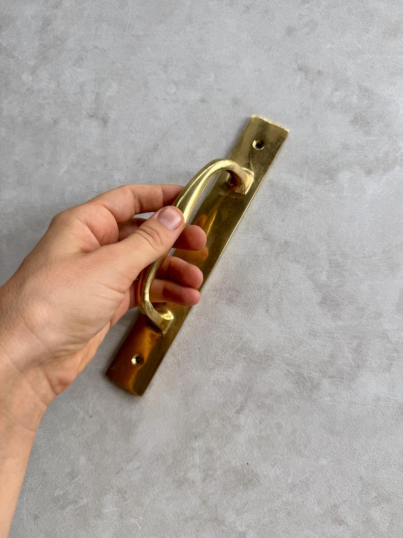 Vintage Brass Door Handle