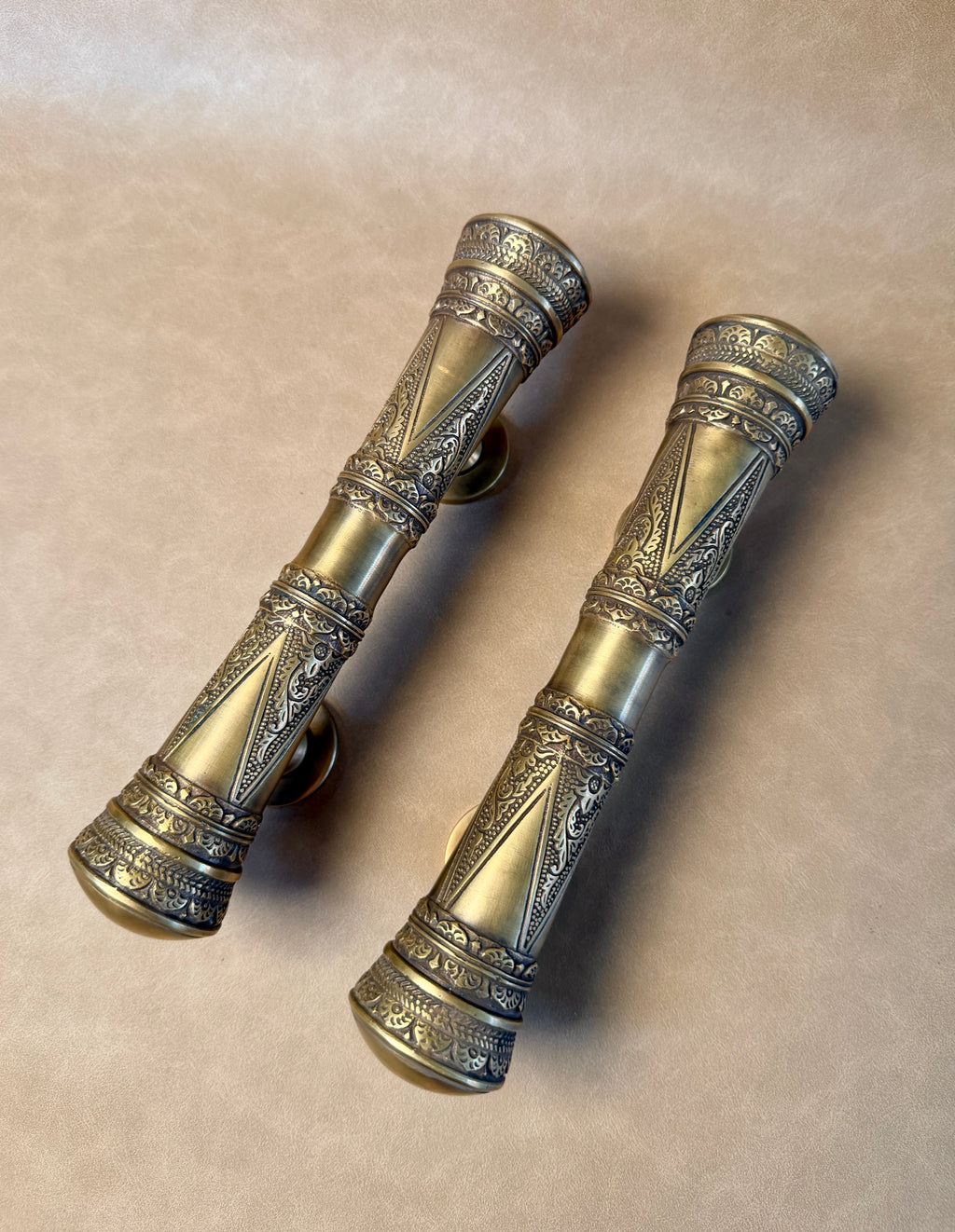 Oriental Vintage Brass Pull Handle