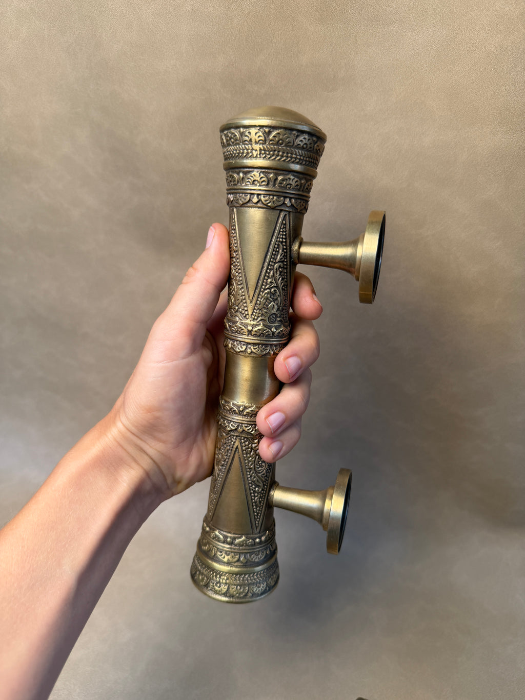 Oriental Vintage Brass Pull Handle