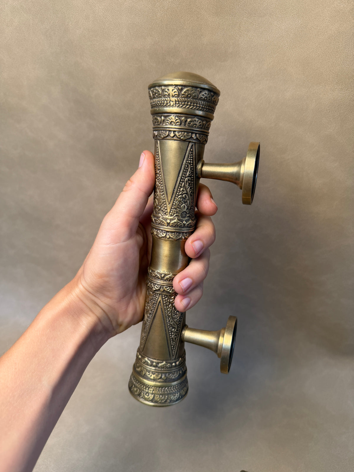 Oriental Vintage Brass Pull Handle