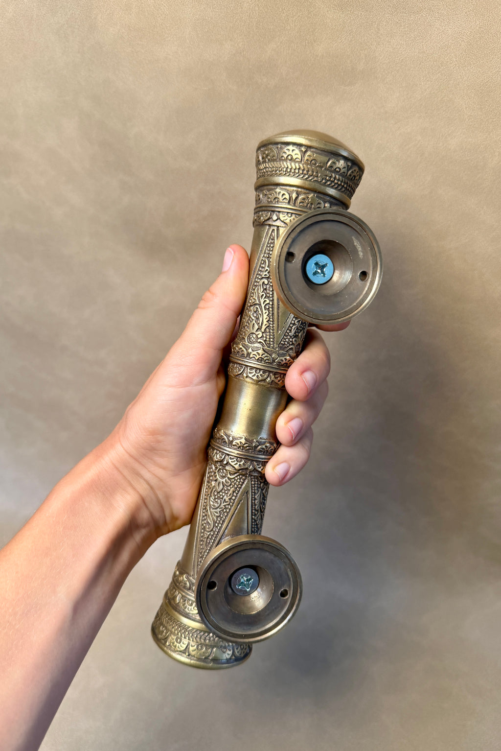 Oriental Vintage Brass Pull Handle