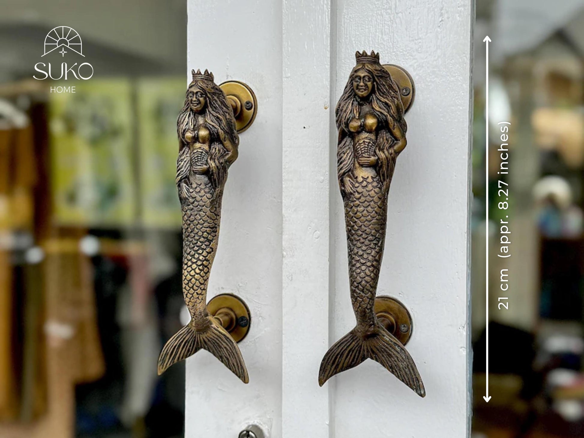 Mermaid Door Handle Pull