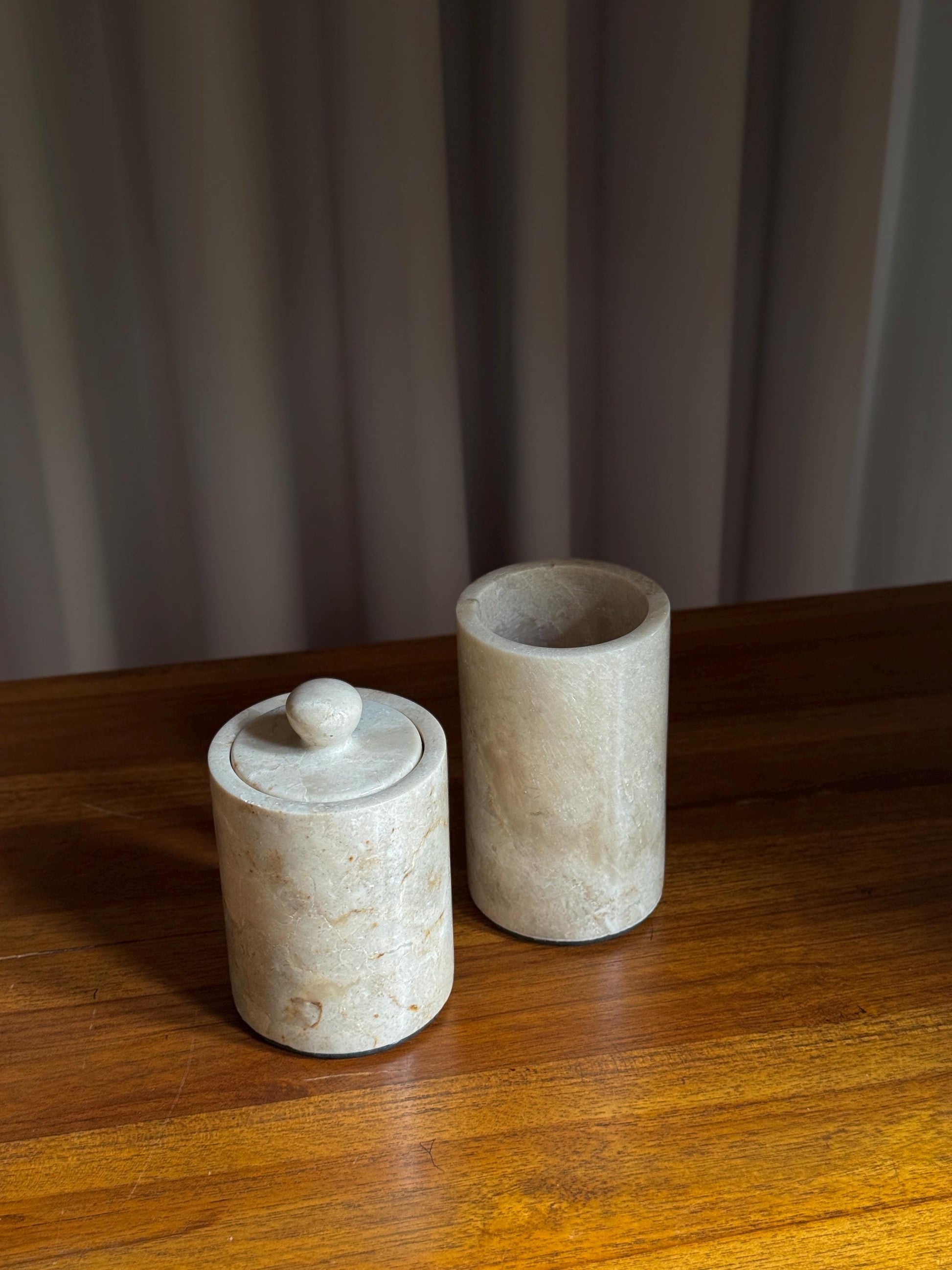 Marble 3-Piece Bathroom Set