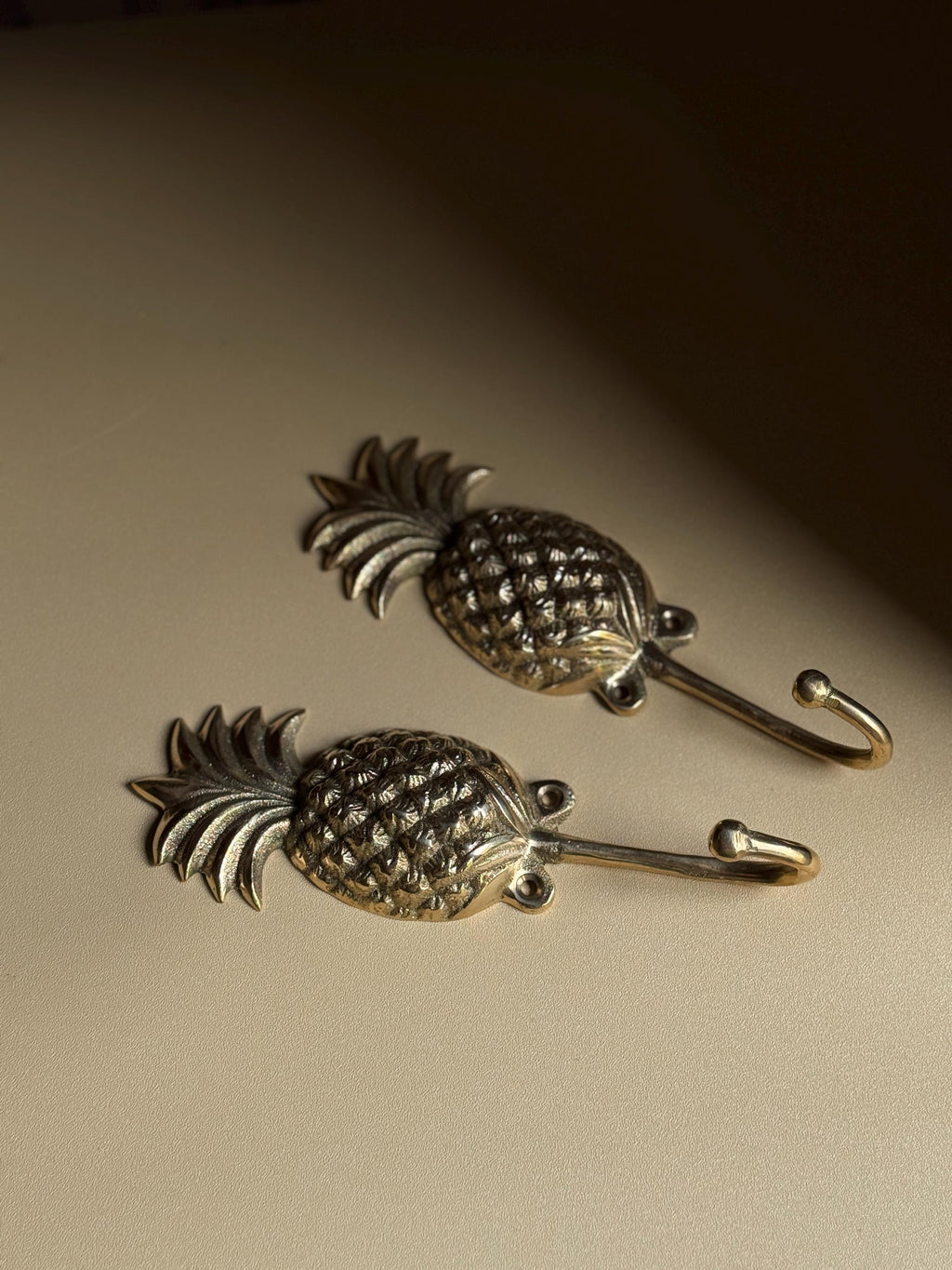 Brass Pineapple Wall Hook