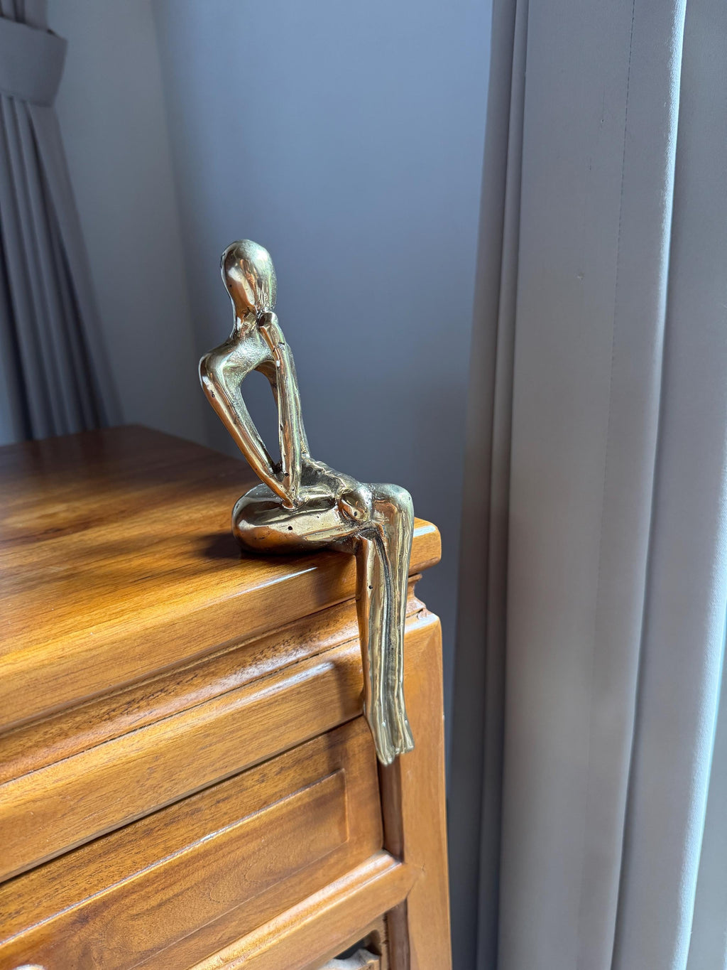 Minimalist Brass Sculpture