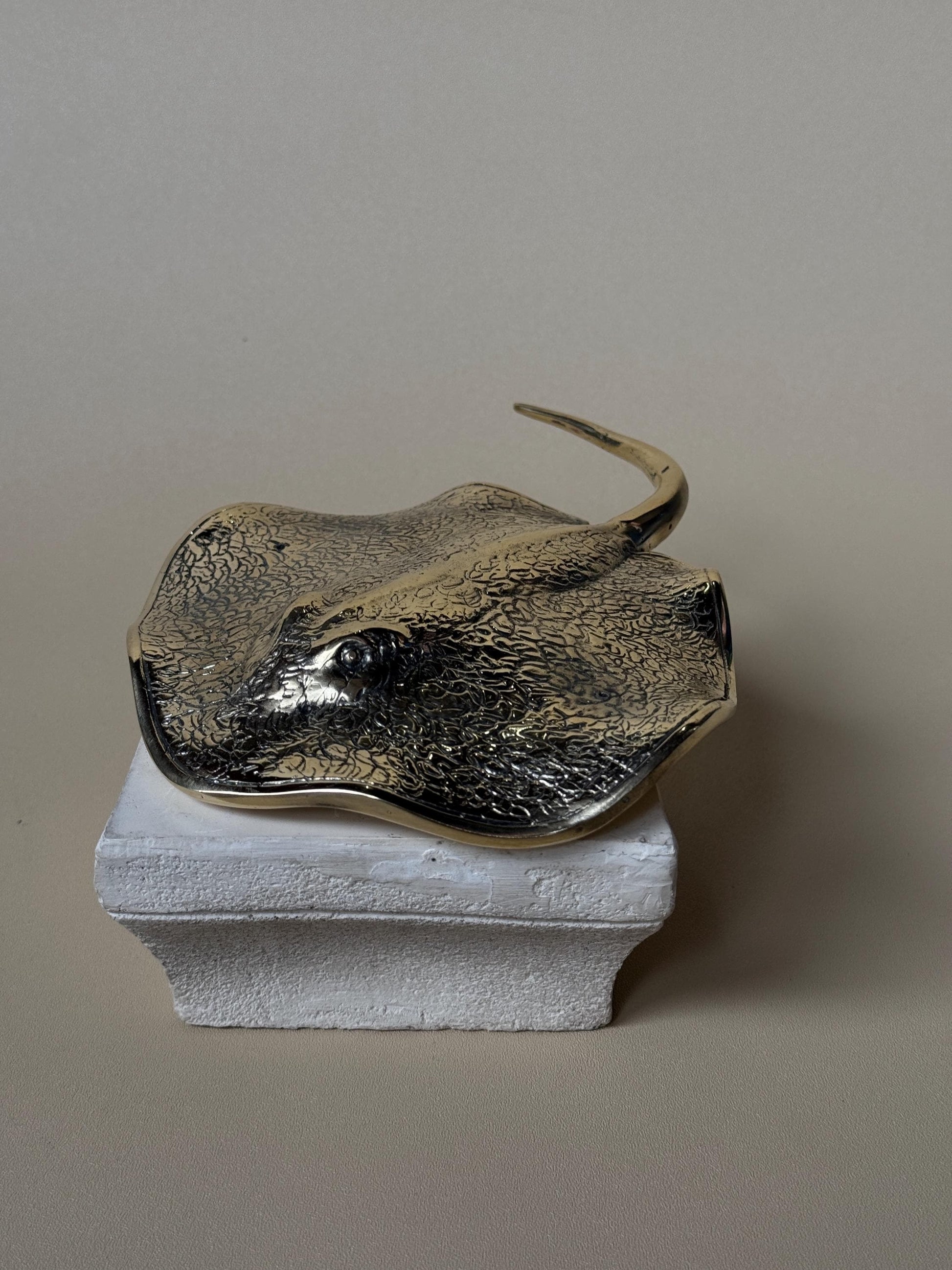 Brass Stingray Wall Hook