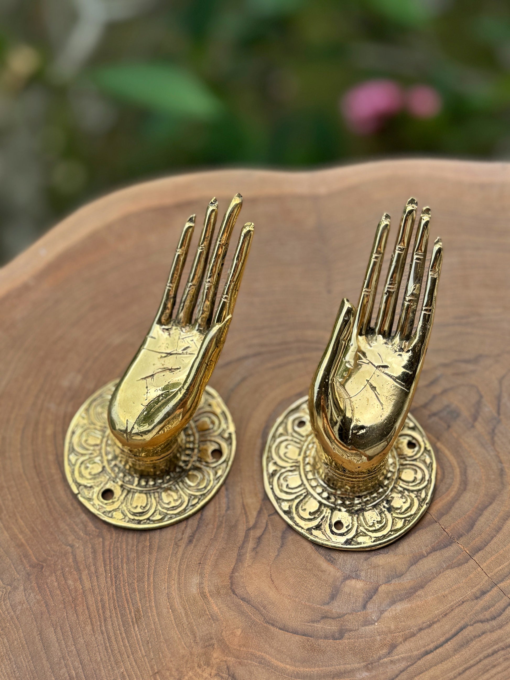 Brass Mudra Hand