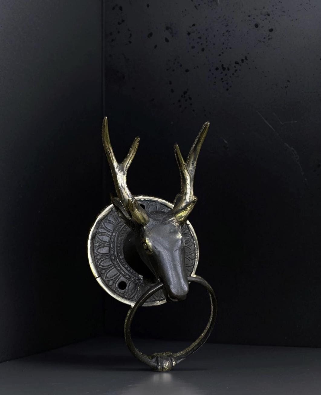 Brass Deer Door Knocker