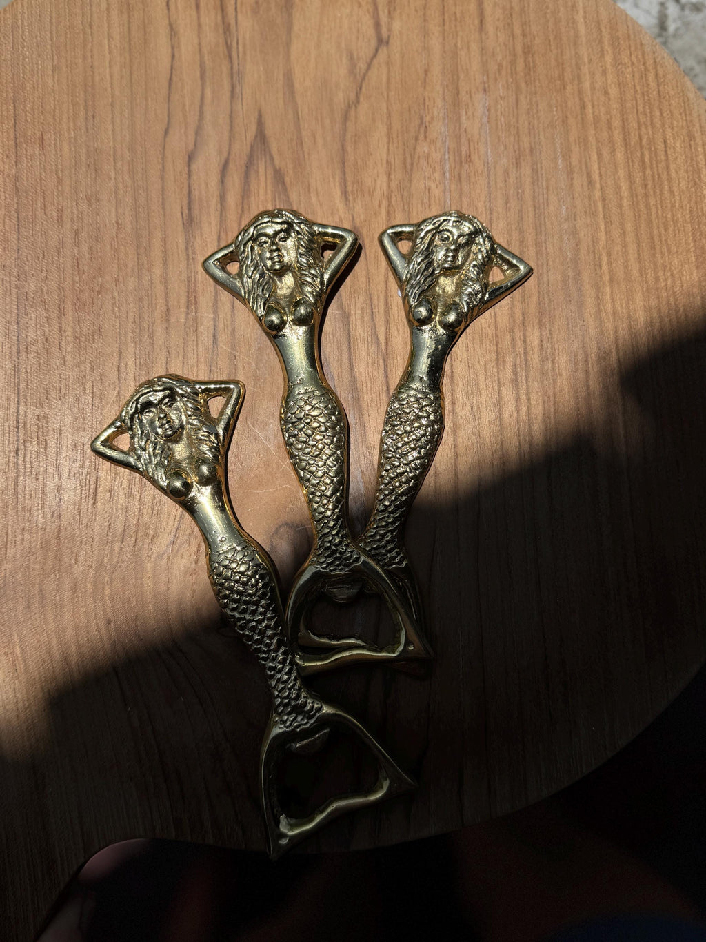 Brass Mermaid Bottle Opener