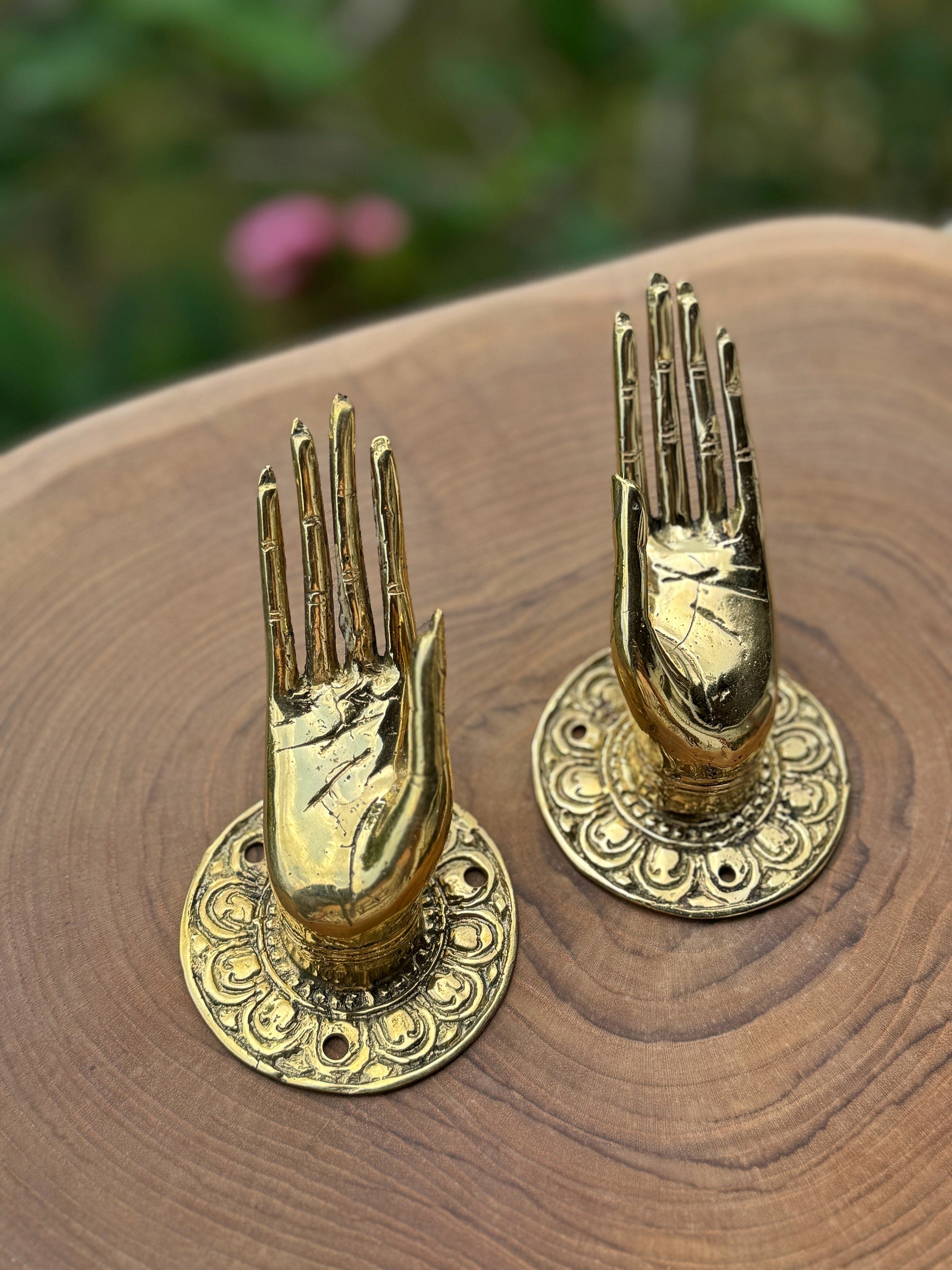 Brass Mudra Hand