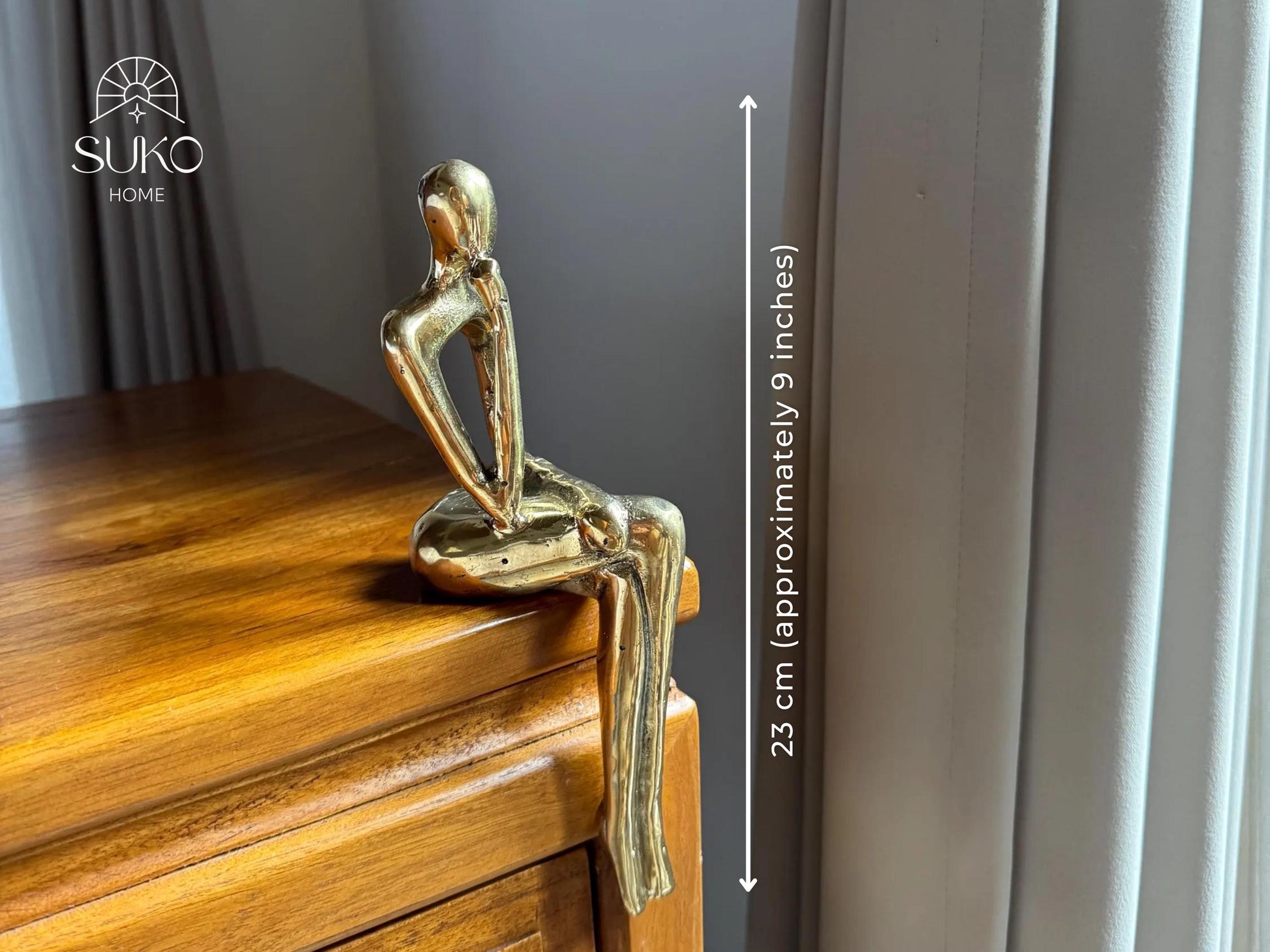 Minimalist Brass Sculpture