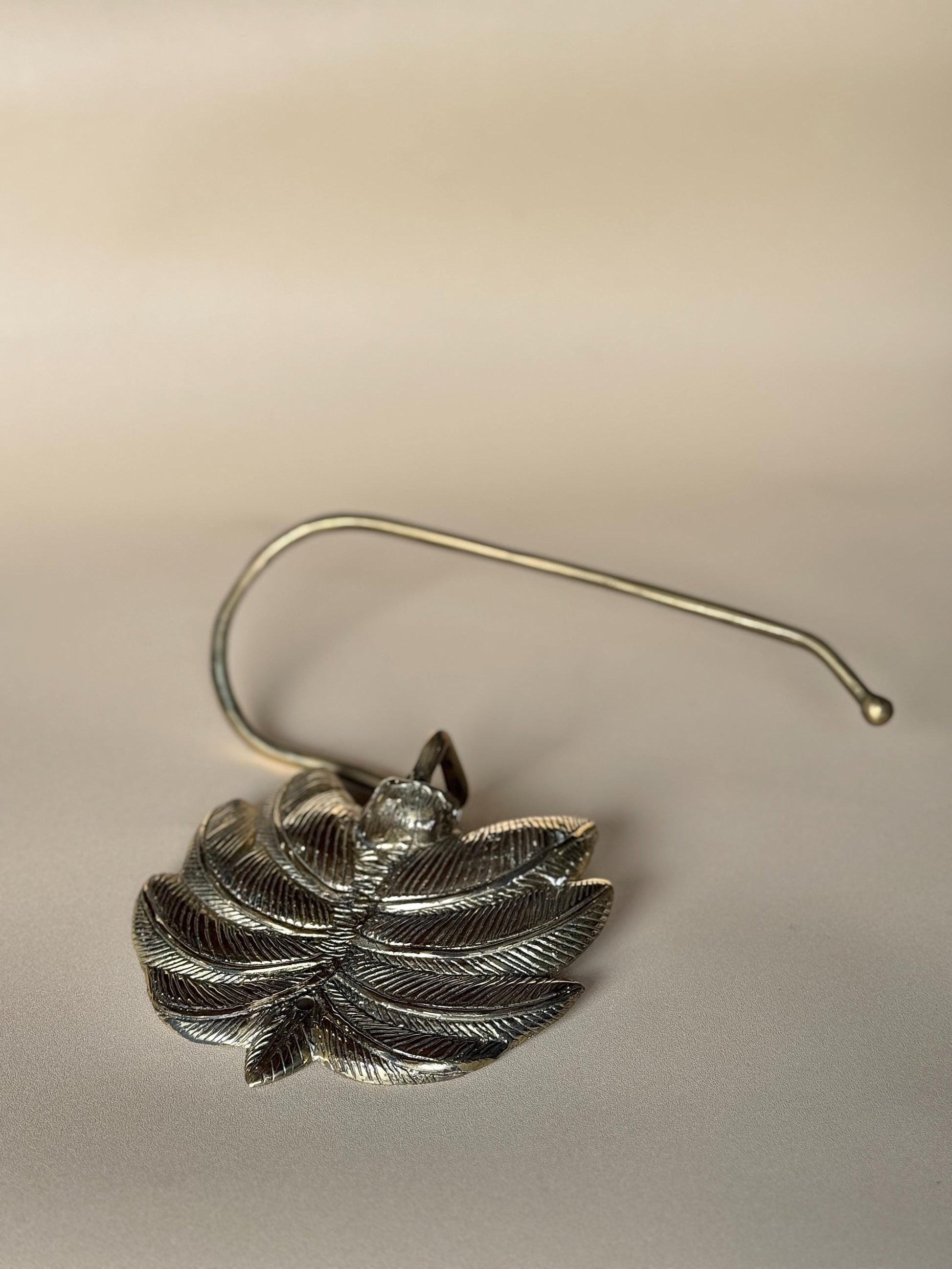 Vintage Brass Toilet Paper Holder