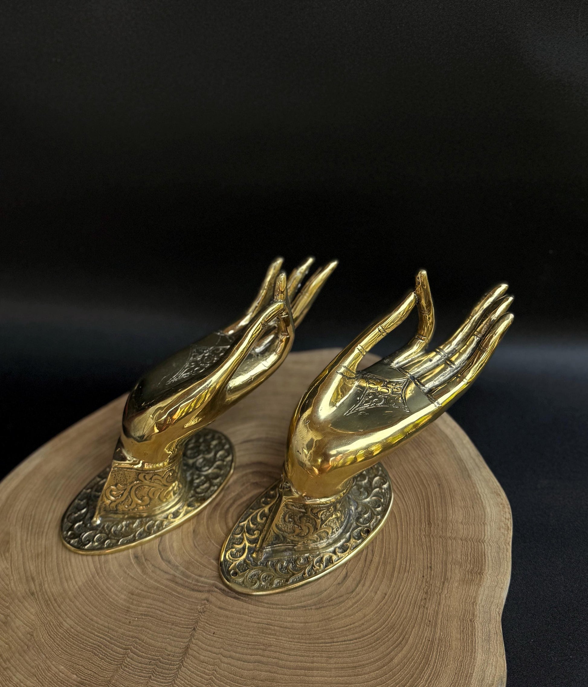 Brass Mudra Hand Hook