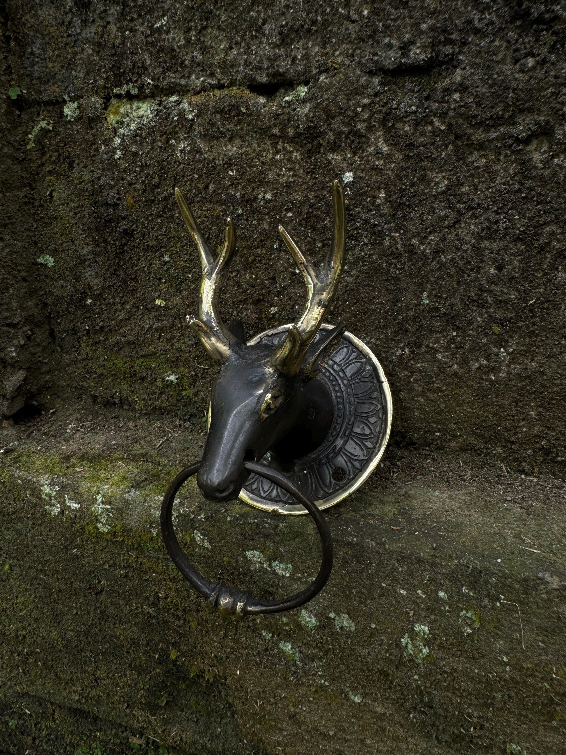 Brass Deer Door Knocker