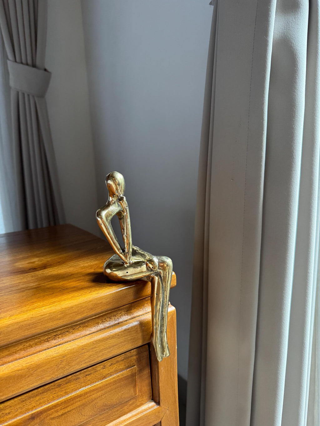 Minimalist Brass Sculpture