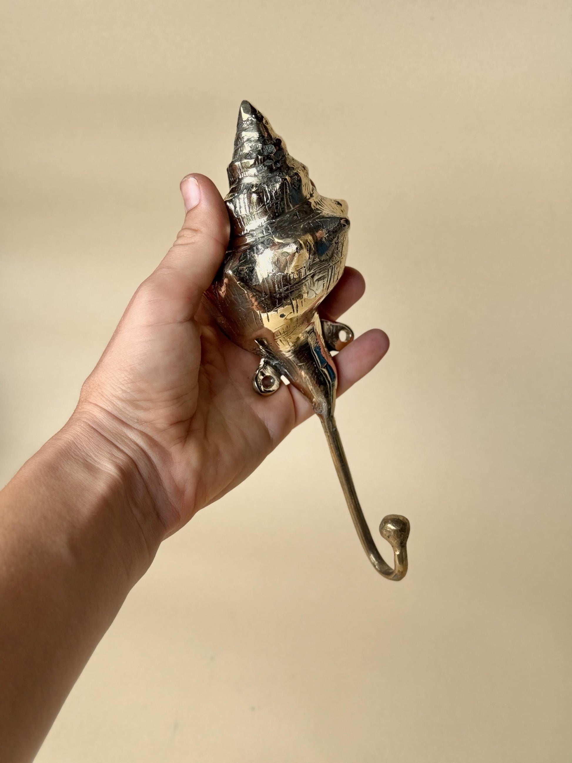 Brass Shell Wall Hook