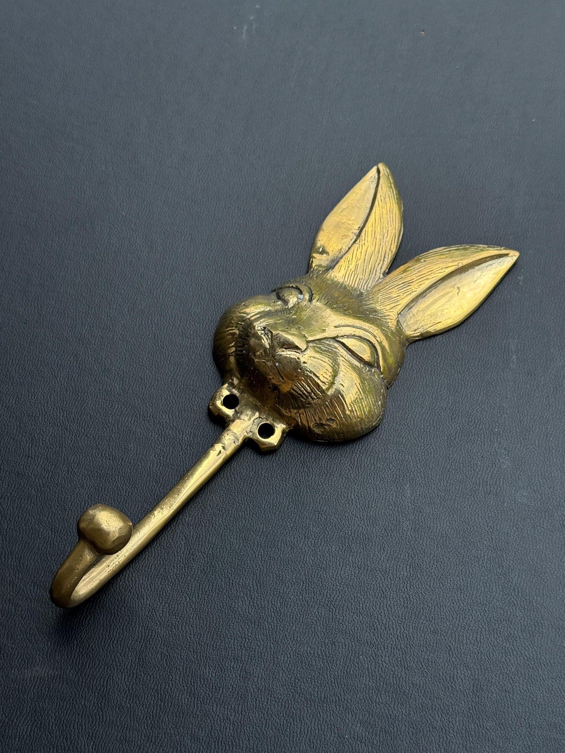 Brass Bunny Wall Hook