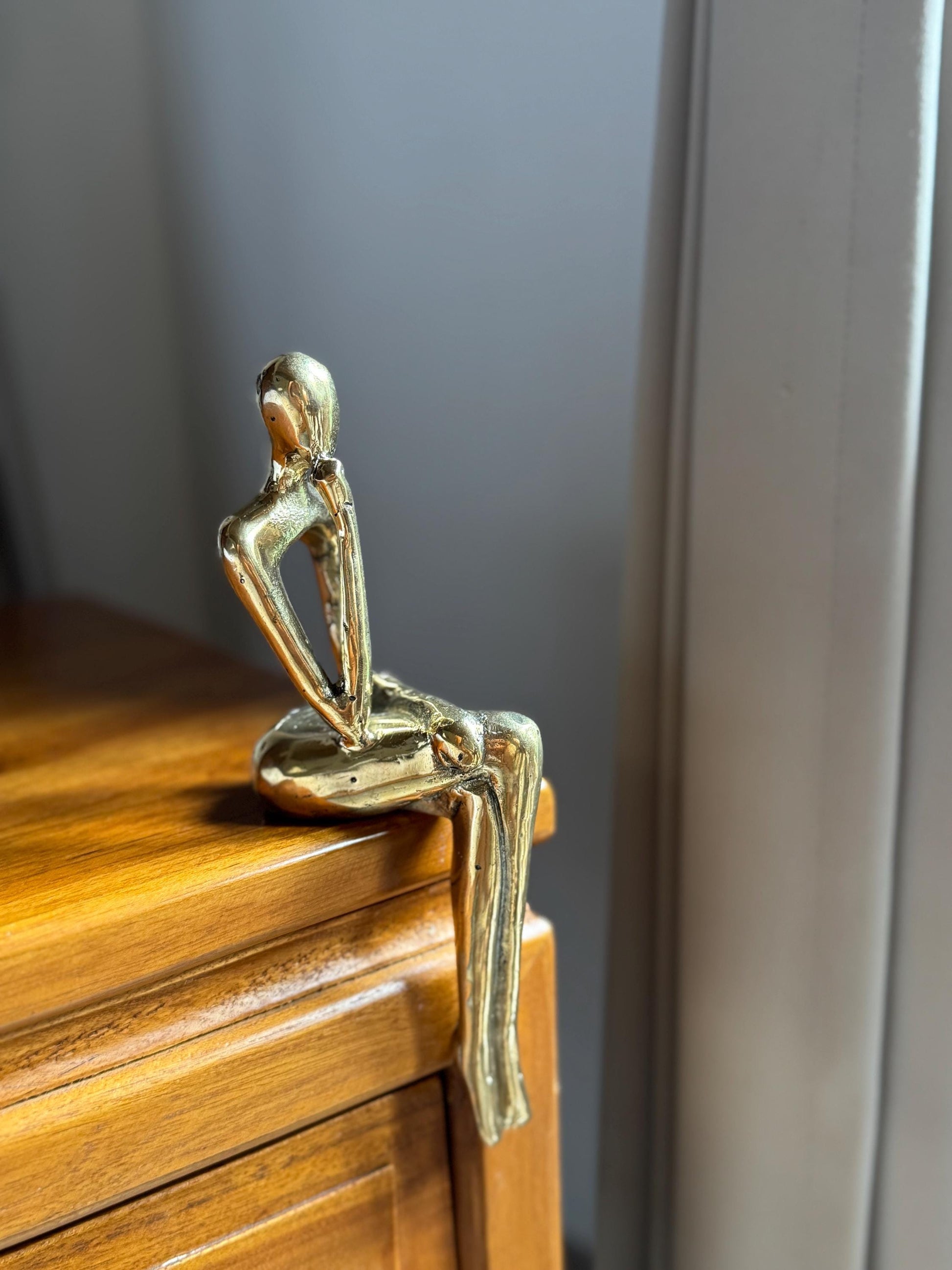 Minimalist Brass Sculpture