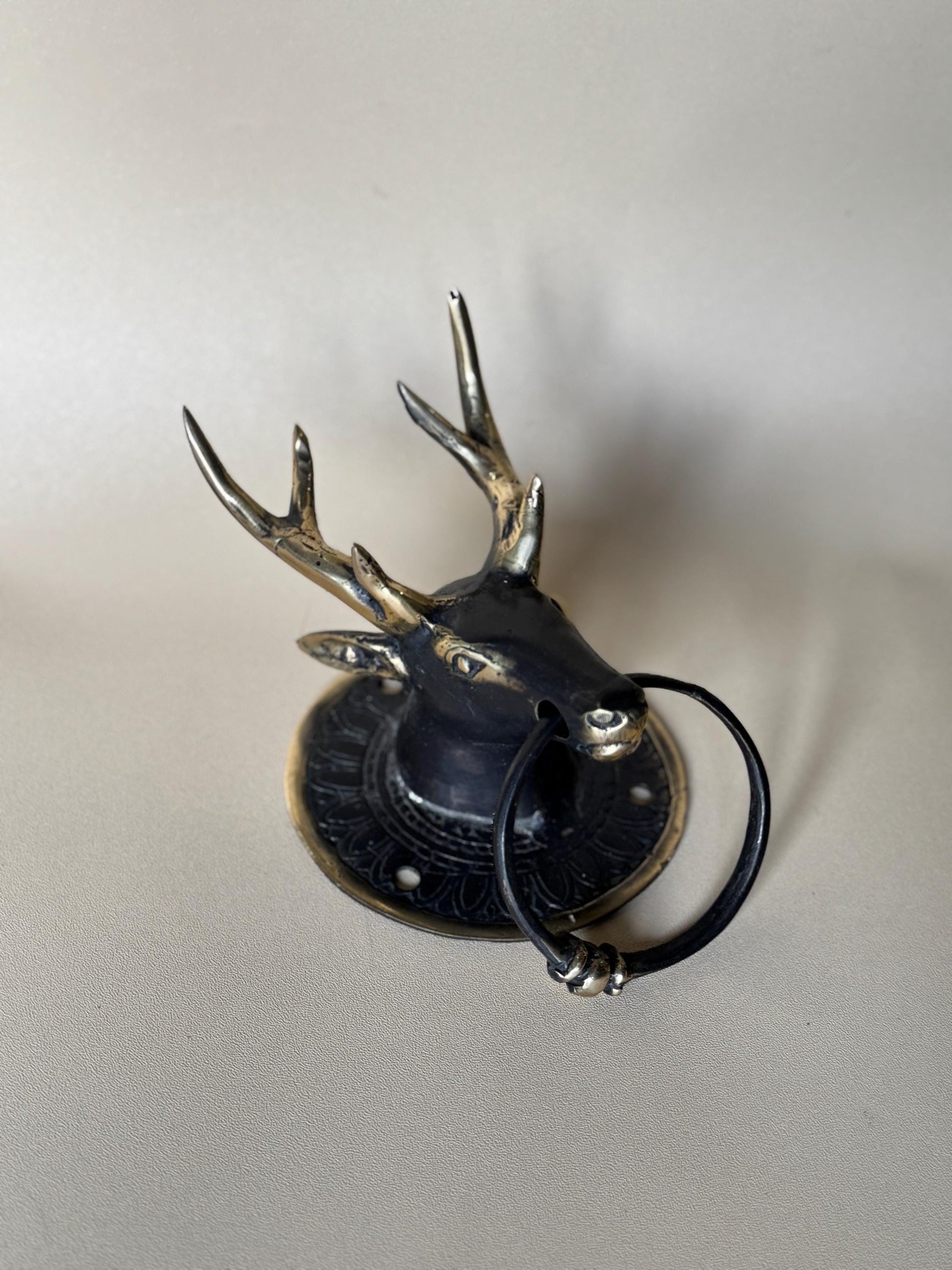 Brass Deer Door Knocker