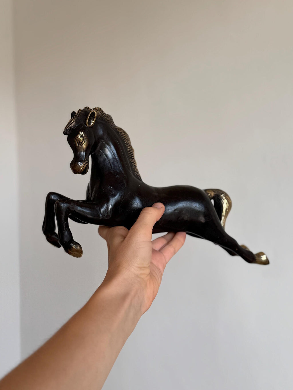 Brass Horse Figurine