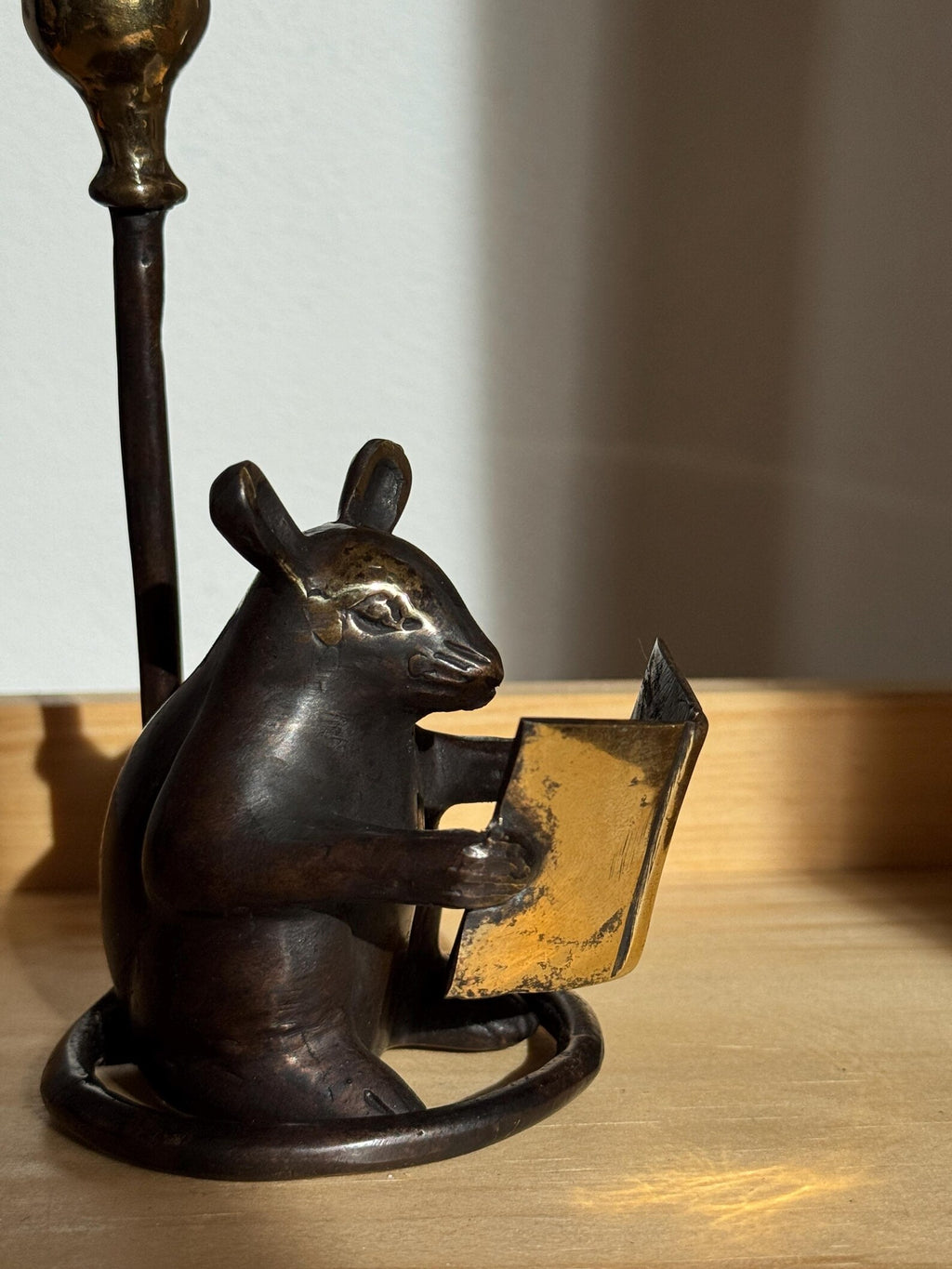 Mouse Candleholder, Vintage home gift
