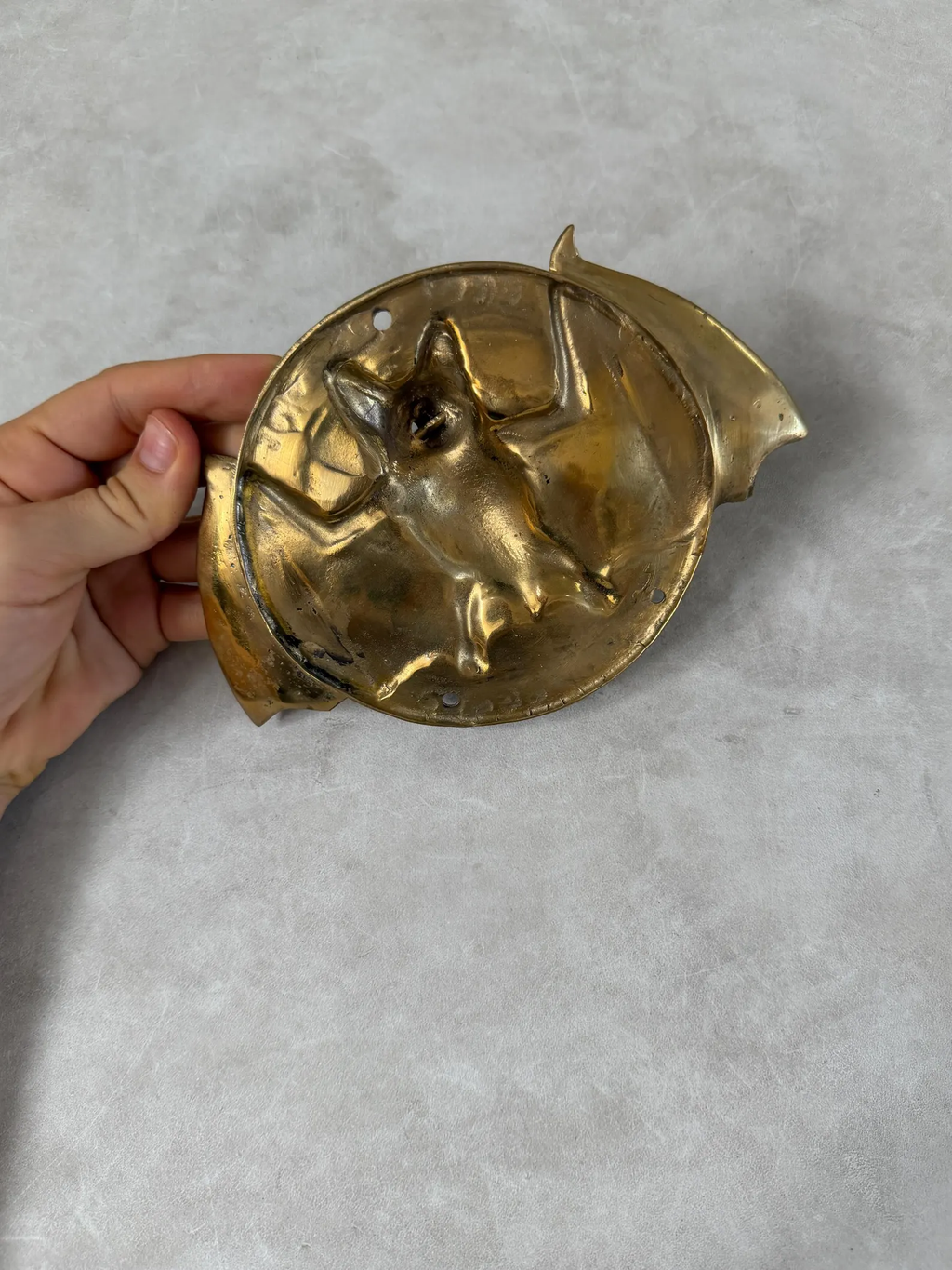 Brass Bat Door Knocker