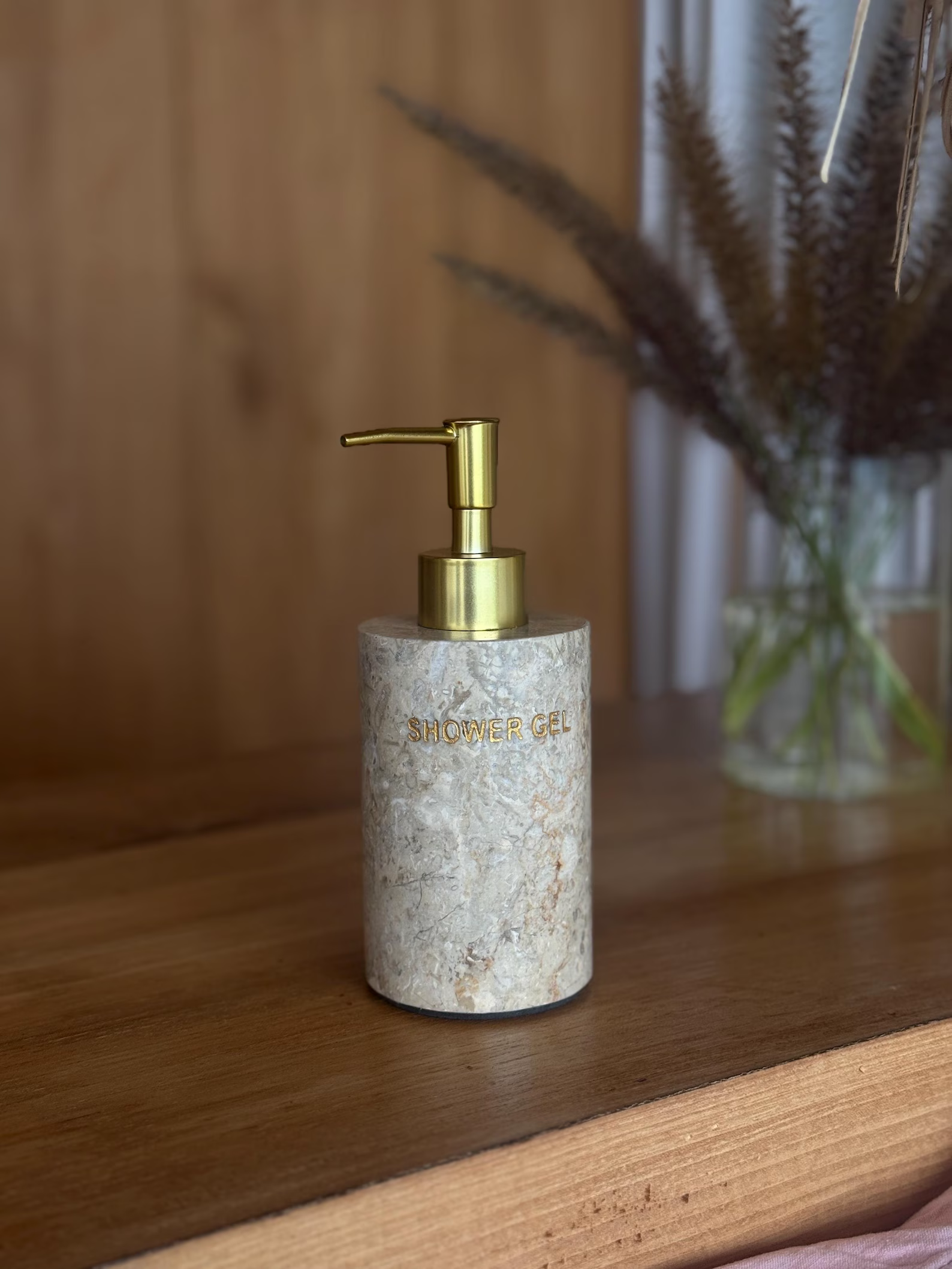 Luxury Marble Soap Dispenser "Carrara Gold"