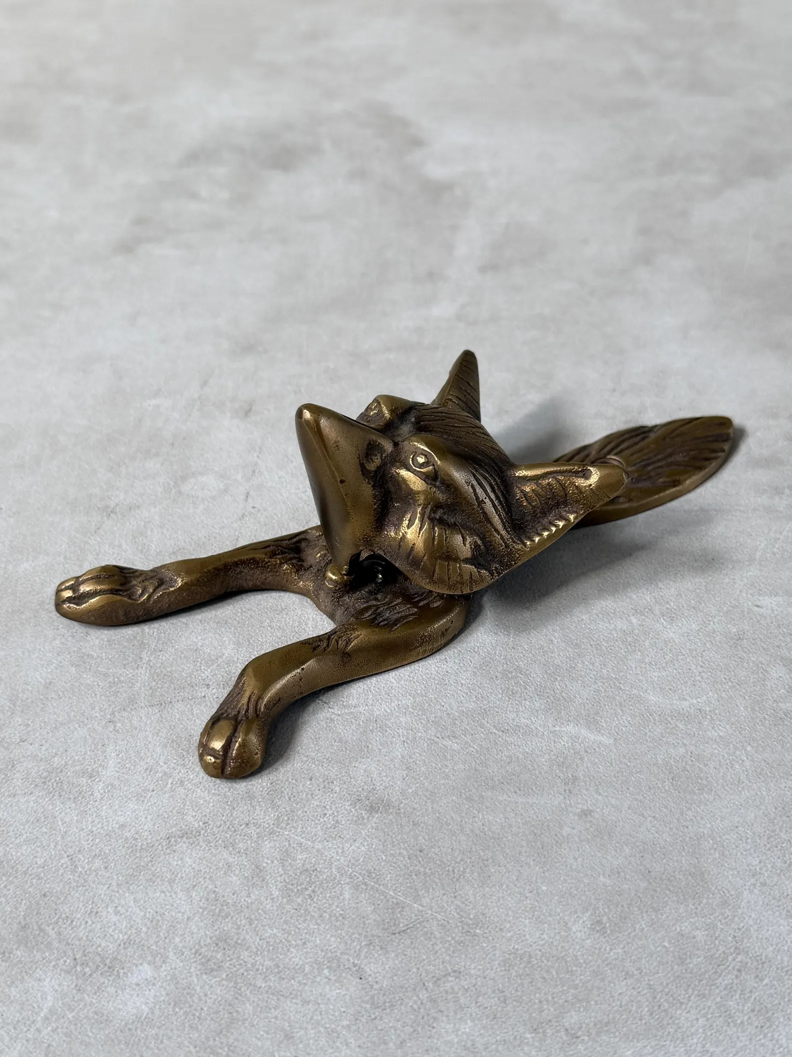 Brass Fox Door Knocker