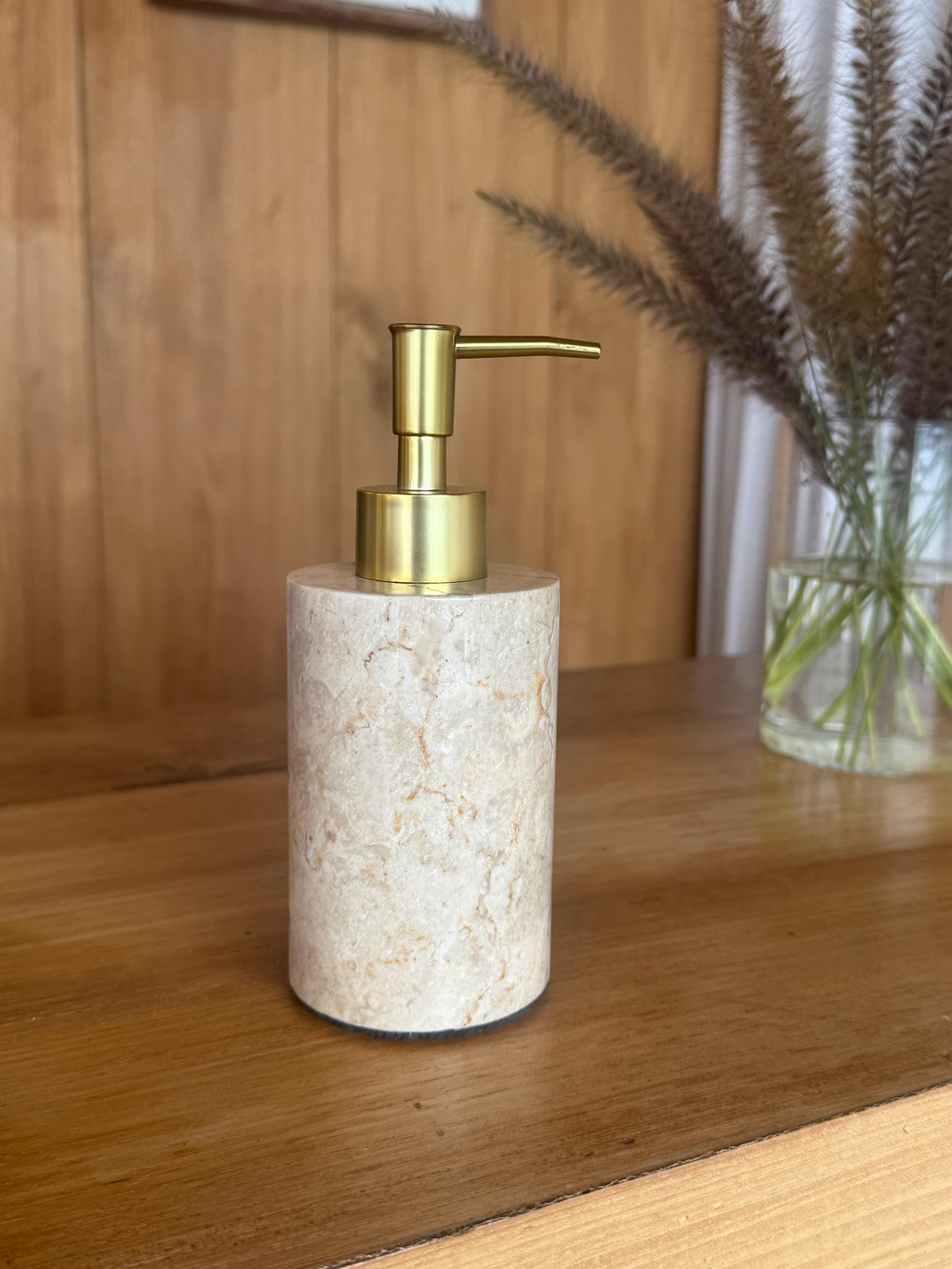 Luxury Marble Soap Dispenser "Carrara Gold"
