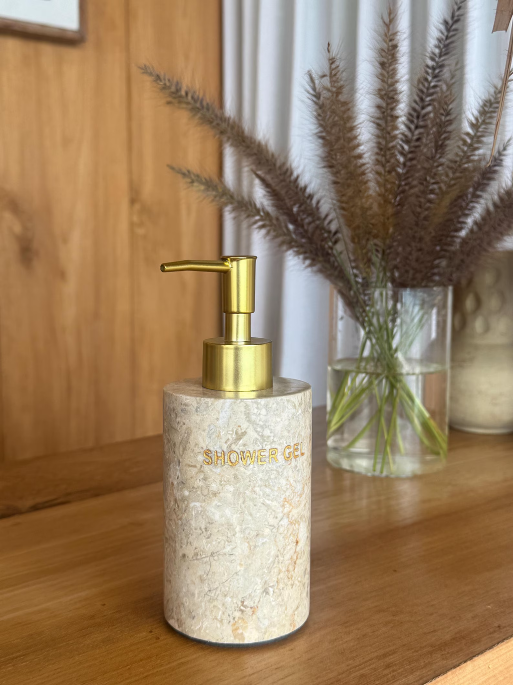 Luxury Marble Soap Dispenser "Carrara Gold"