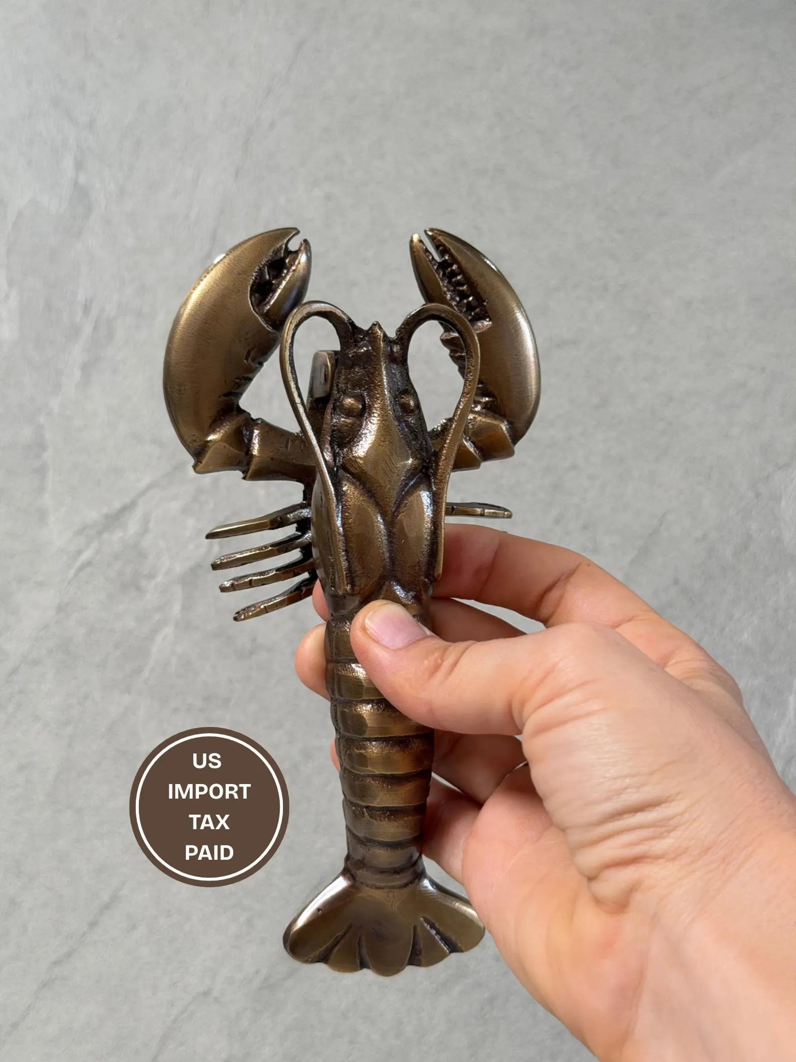 Brass Lobster Door Knocker