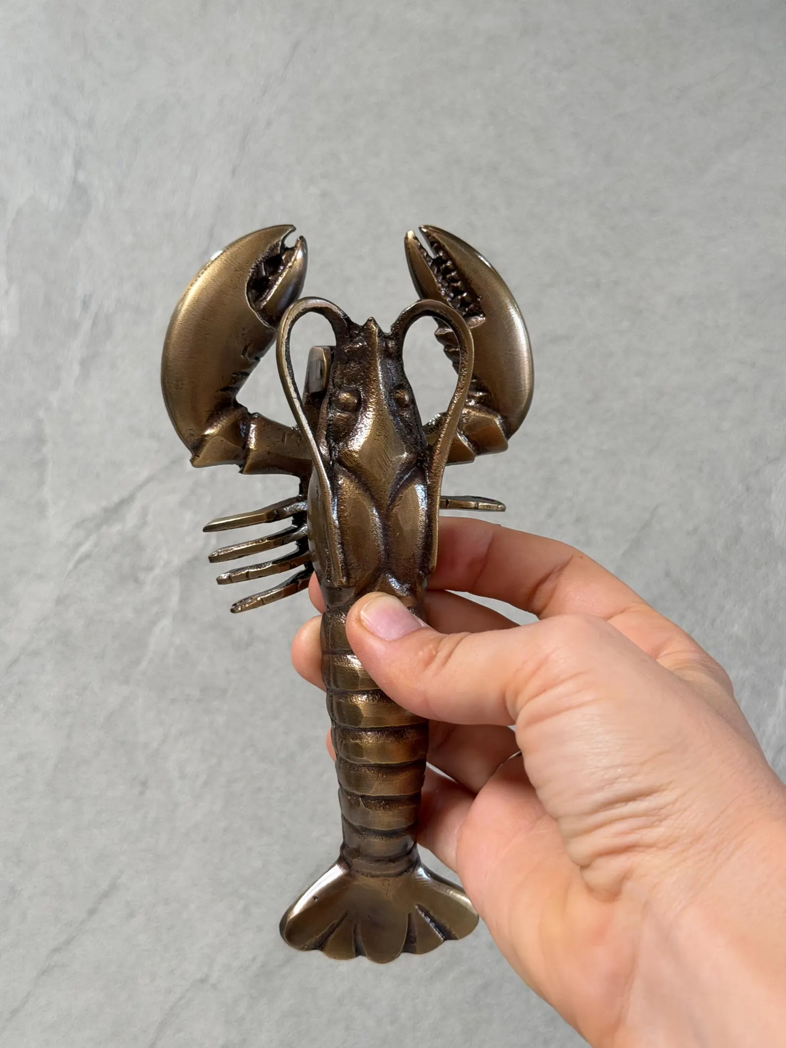 Brass Lobster Door Knocker