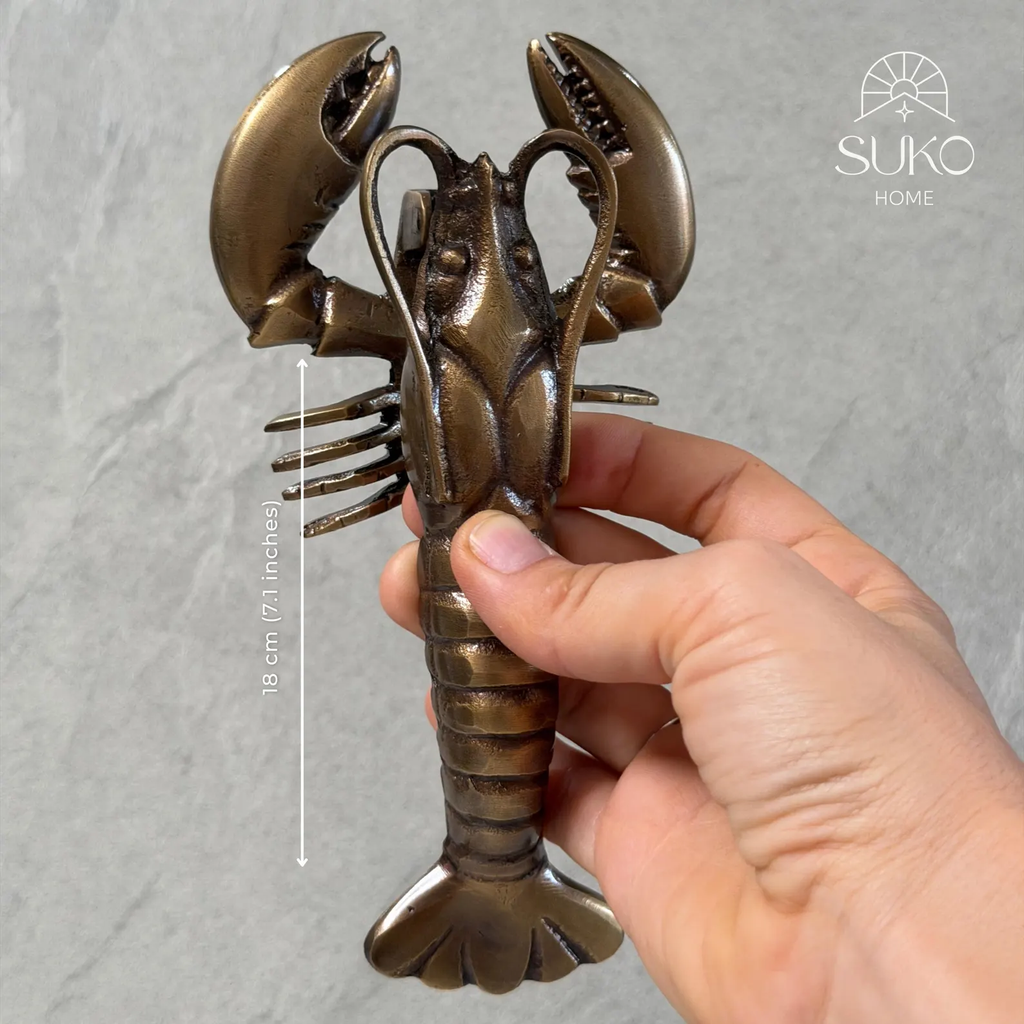 Brass Lobster Door Knocker