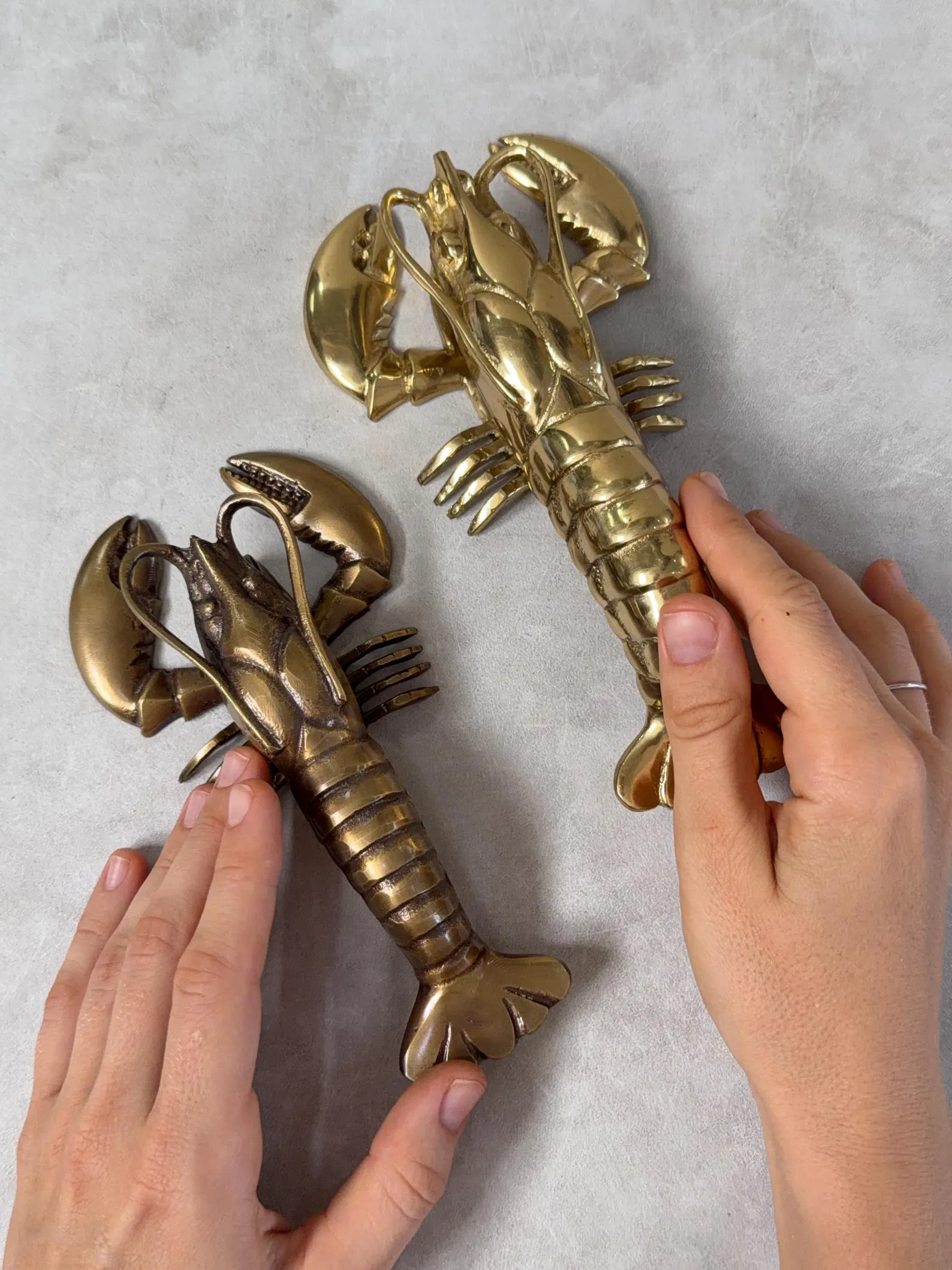 Brass Lobster Door Knocker