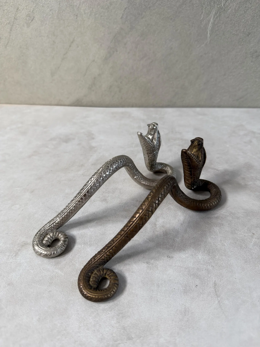 Brass Snake Door Handle