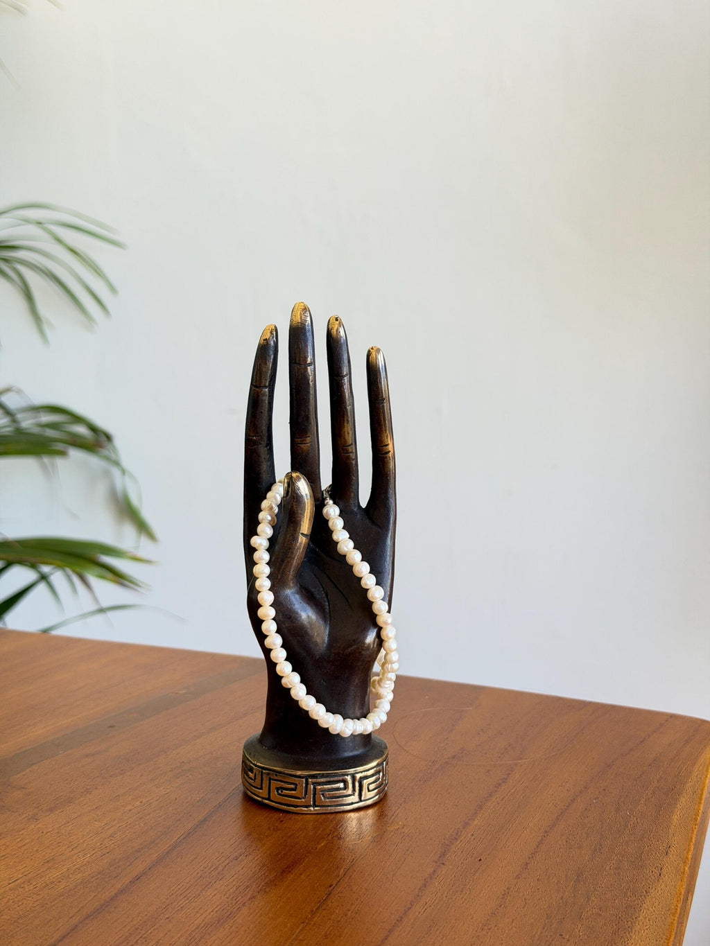 Brass Hand Jewellery Holder
