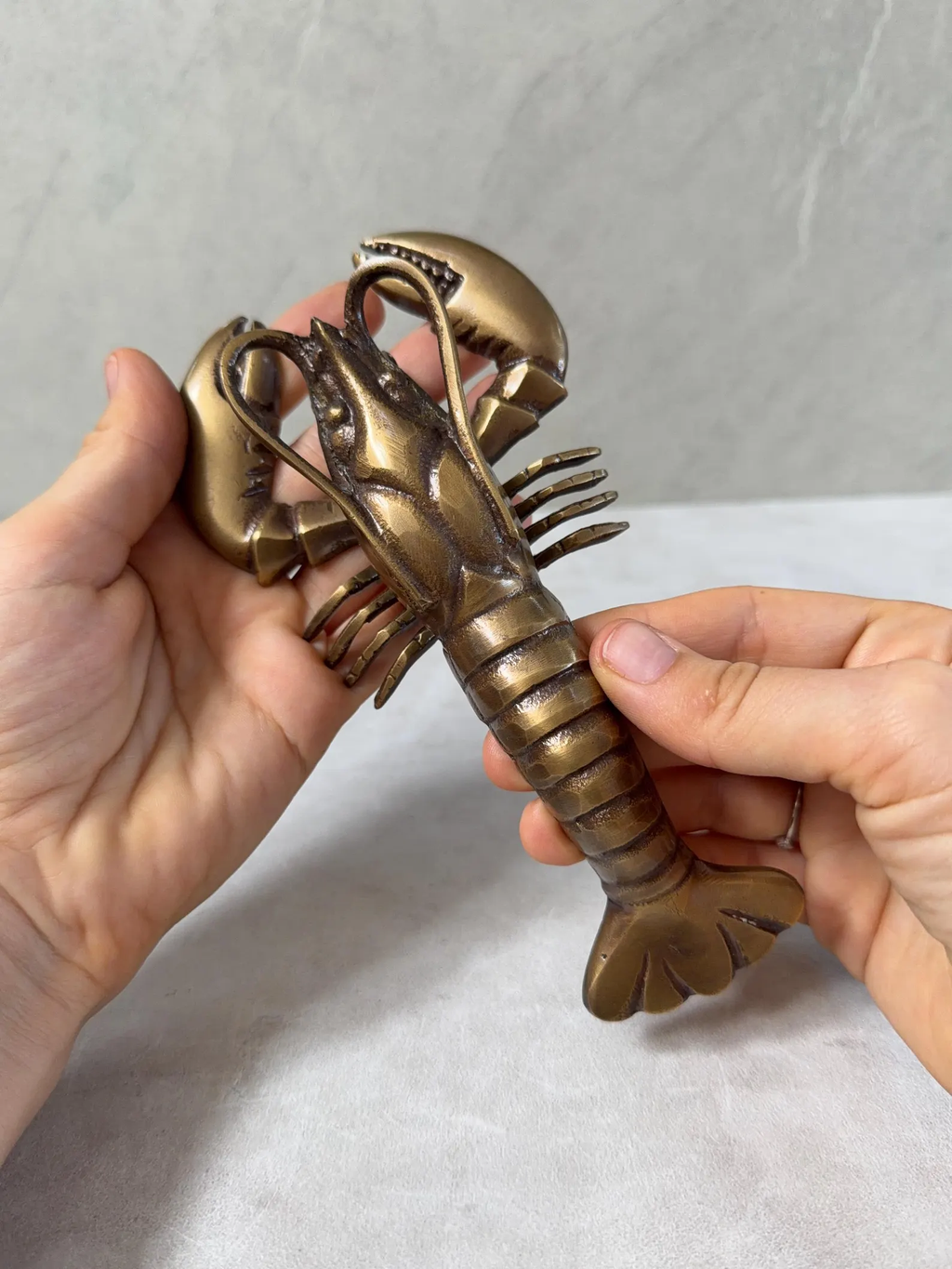 Brass Lobster Door Knocker