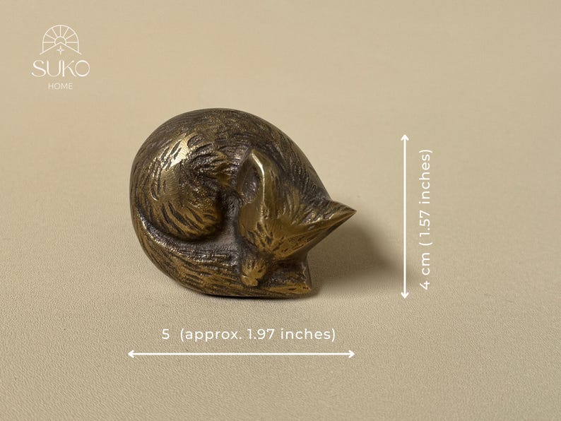 Vintage Brass Fox Cabinet Knobs Set "Forest Duo"