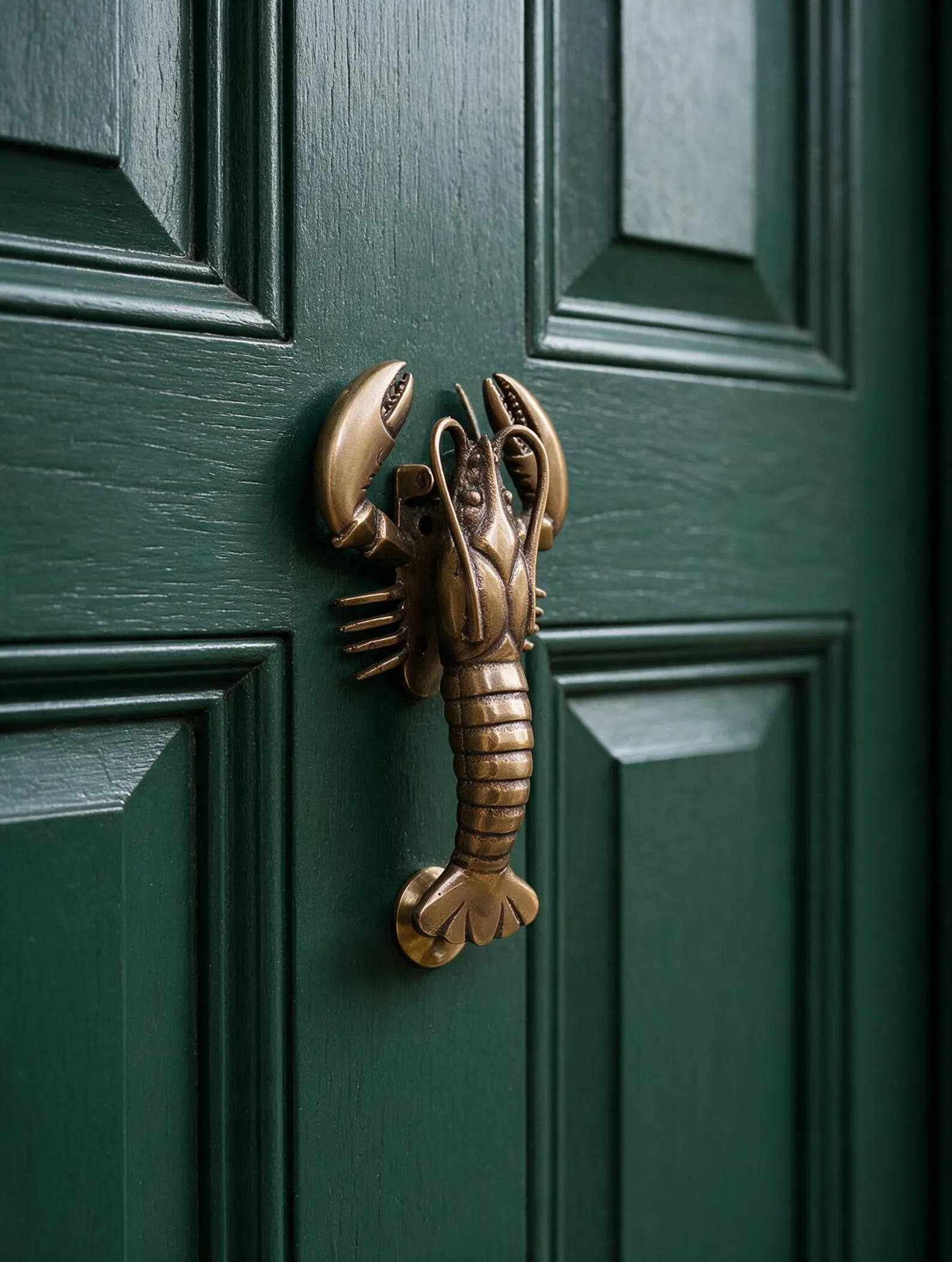 Brass Lobster Door Knocker