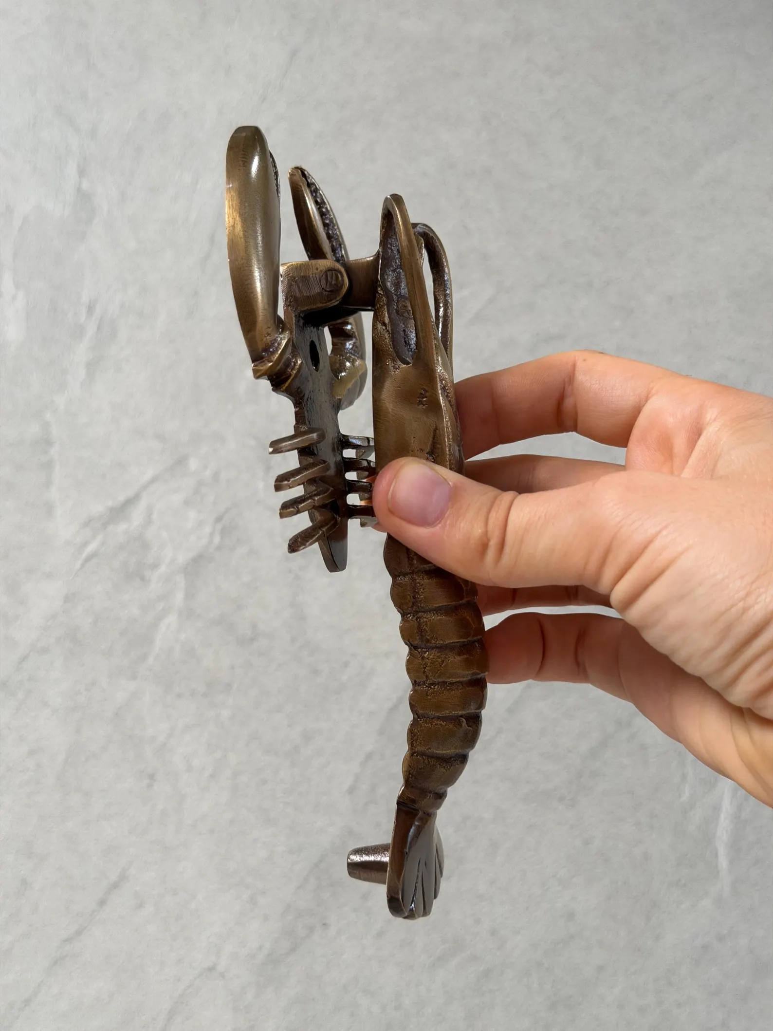 Brass Lobster Door Knocker