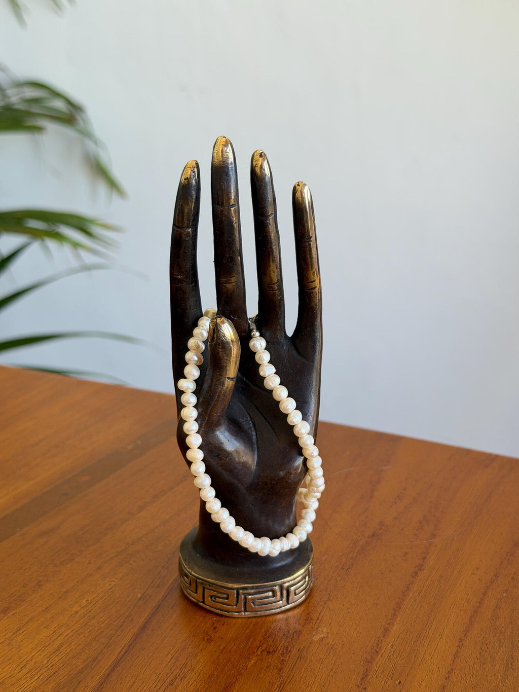 Brass Hand Jewellery Holder