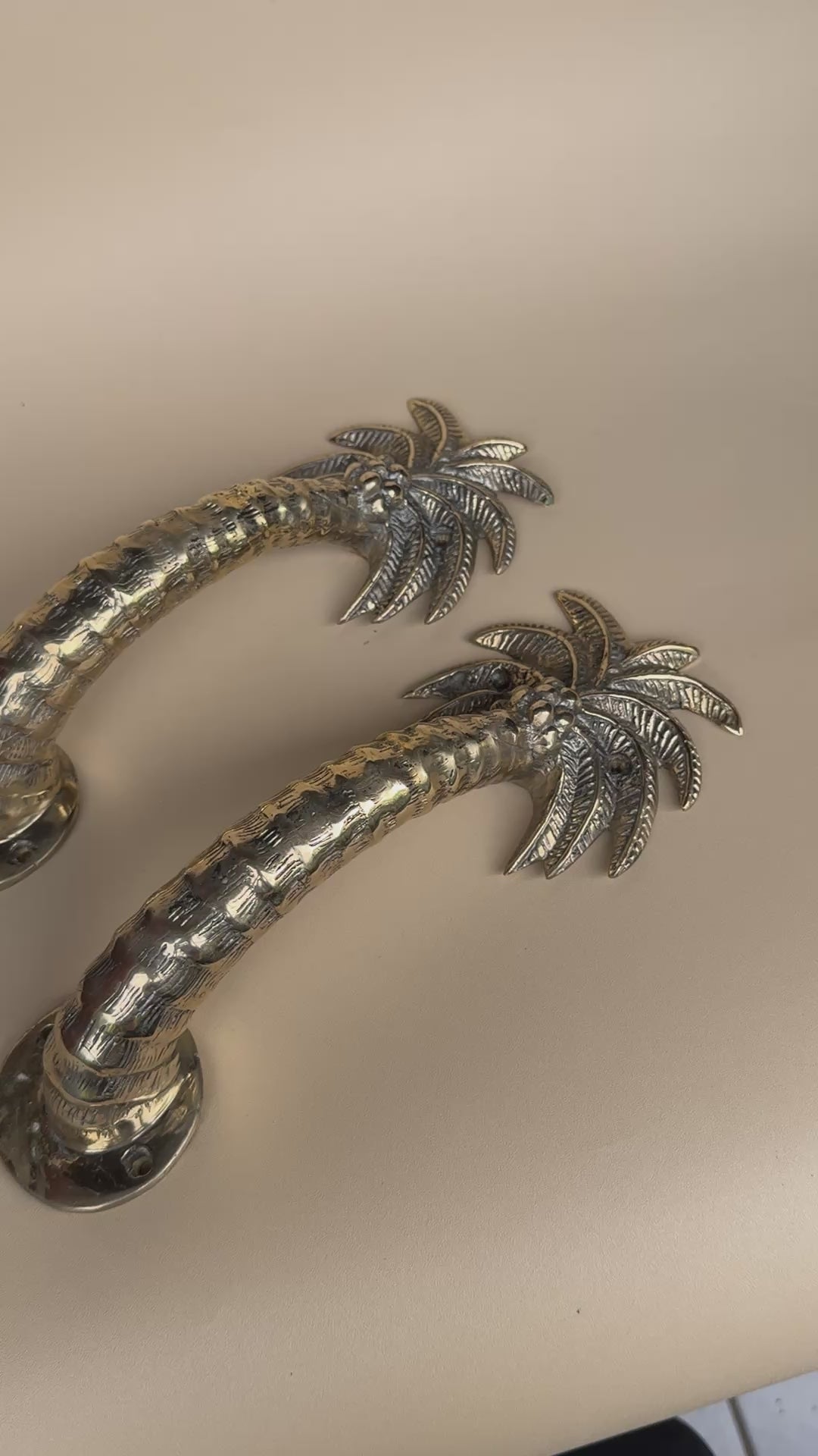 Palm Tree Door Handles