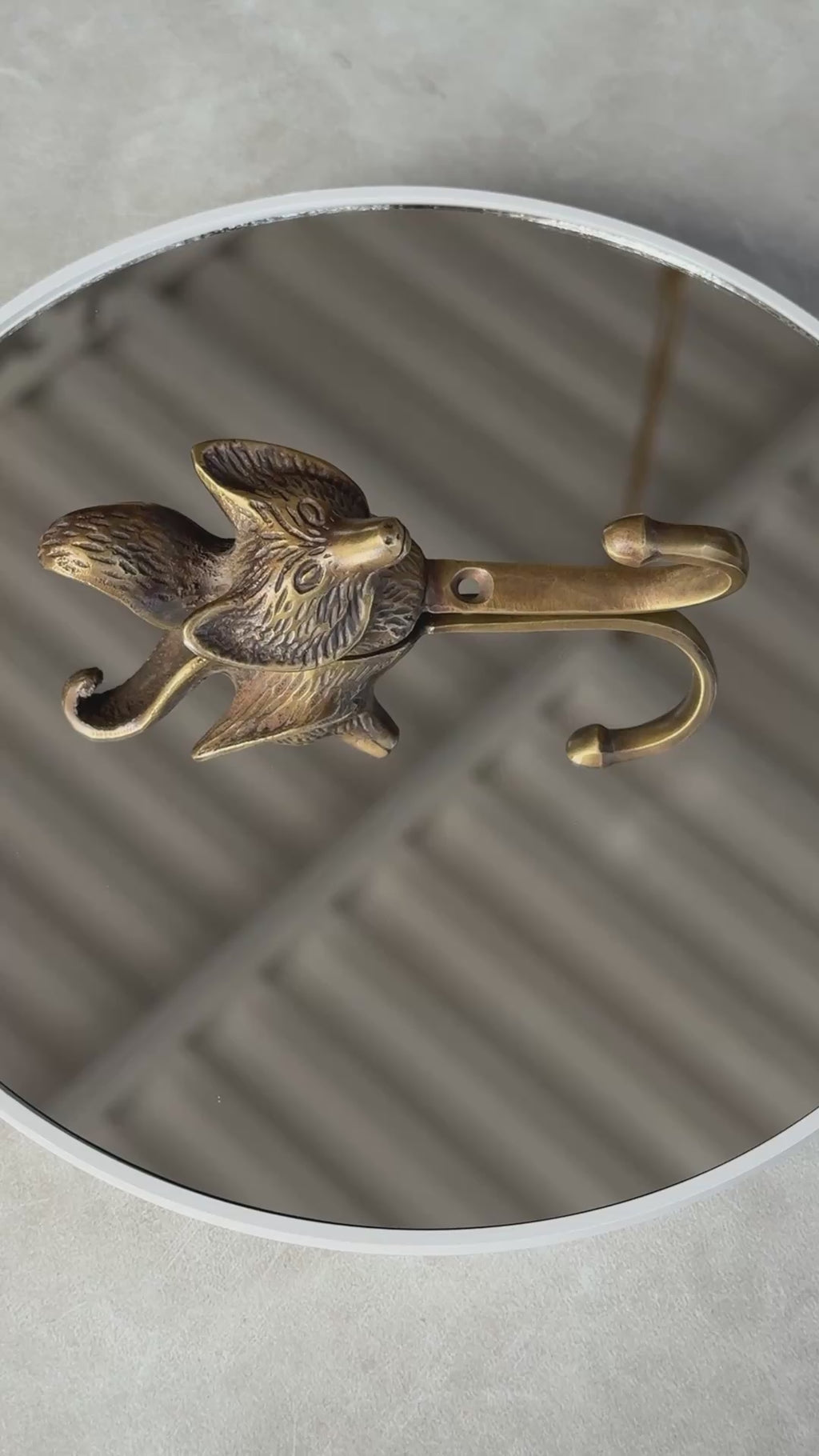 Antique Fox Wall Hook